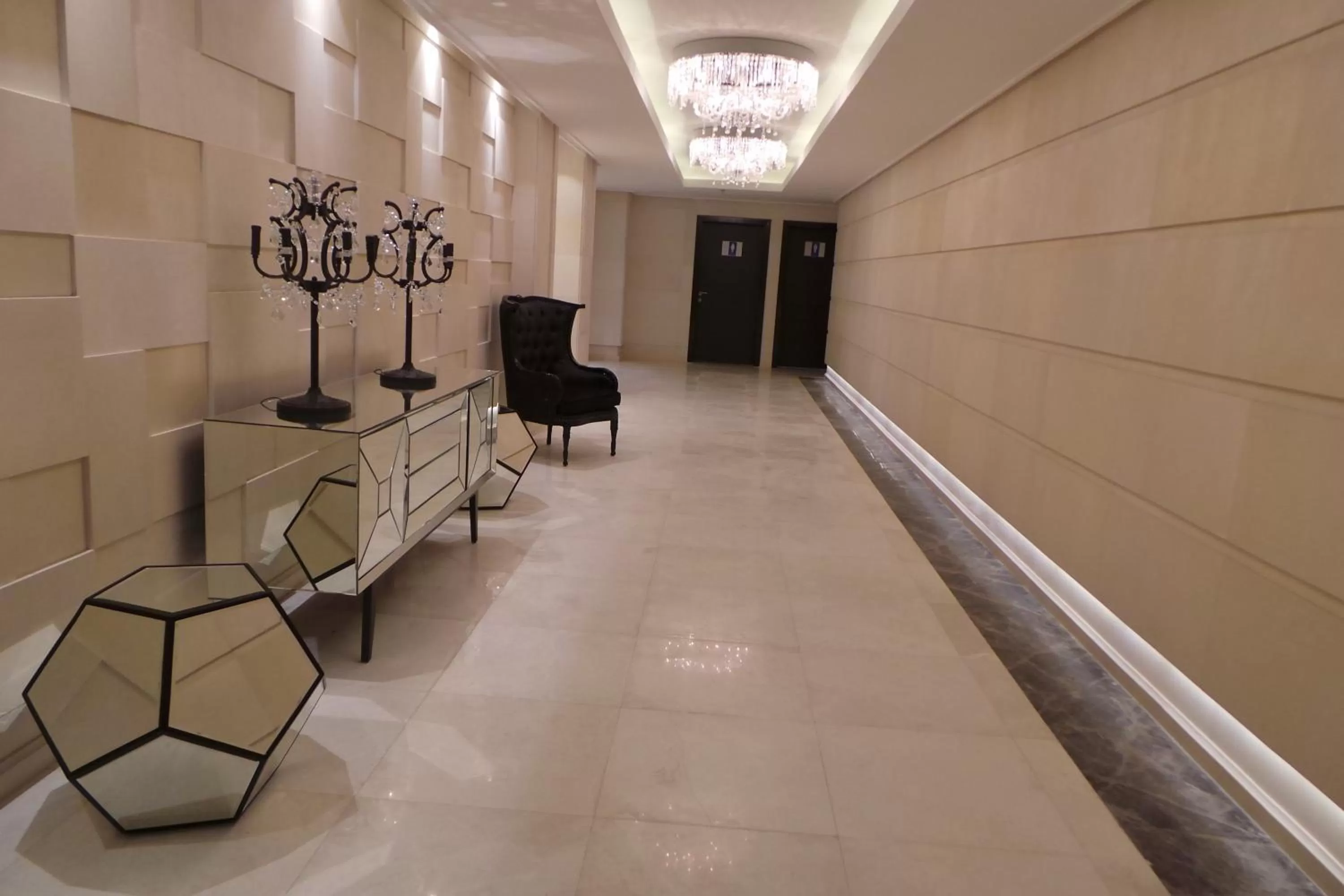 Lobby or reception in Adams Hotel