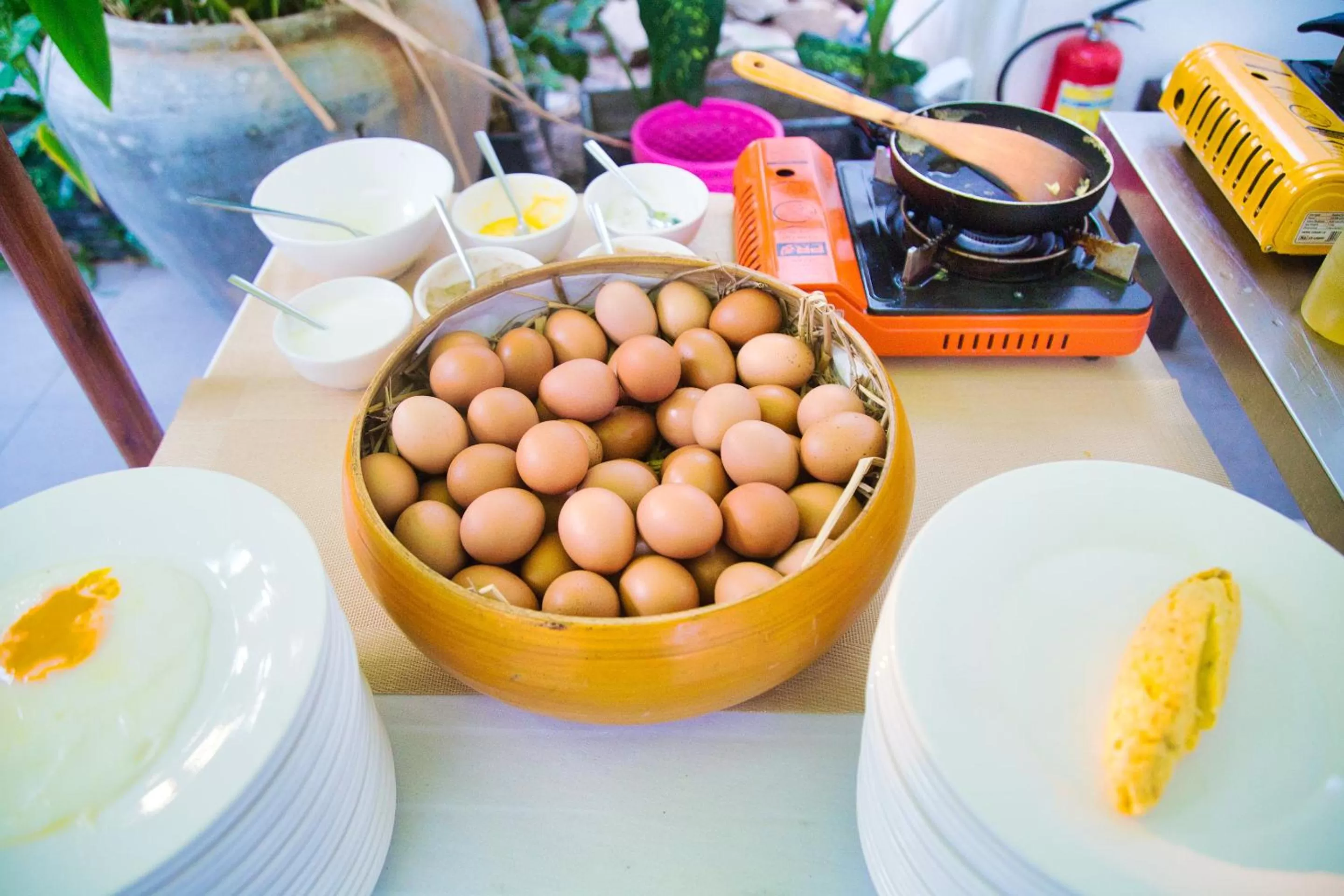 Breakfast in Naiya Sea Resort