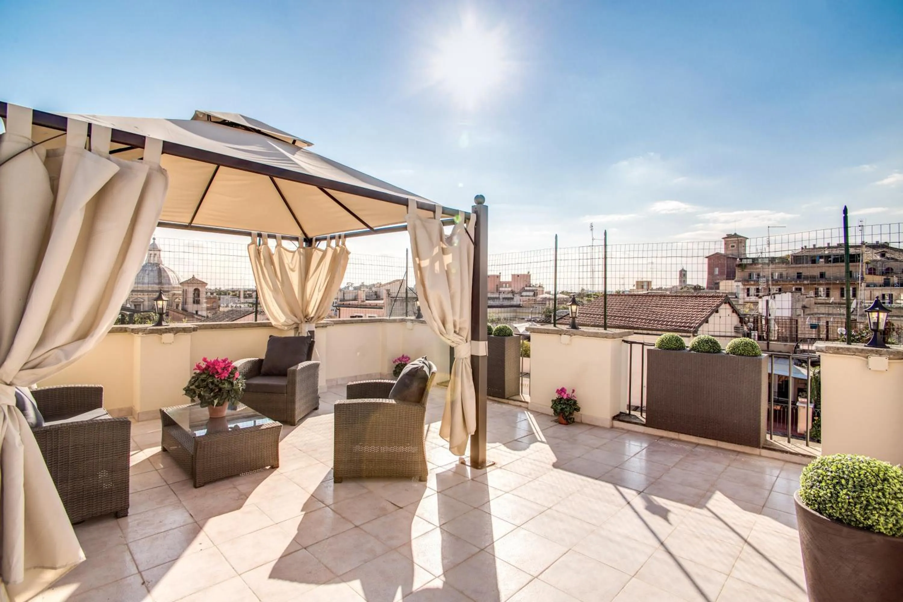 Balcony/Terrace in Hotel Anfiteatro Flavio