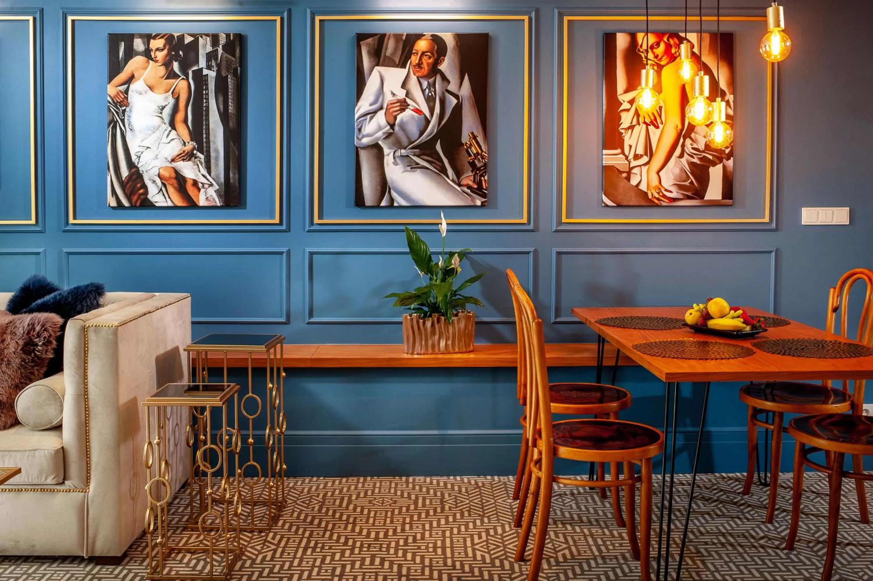 Decorative detail in Amber Design Residence