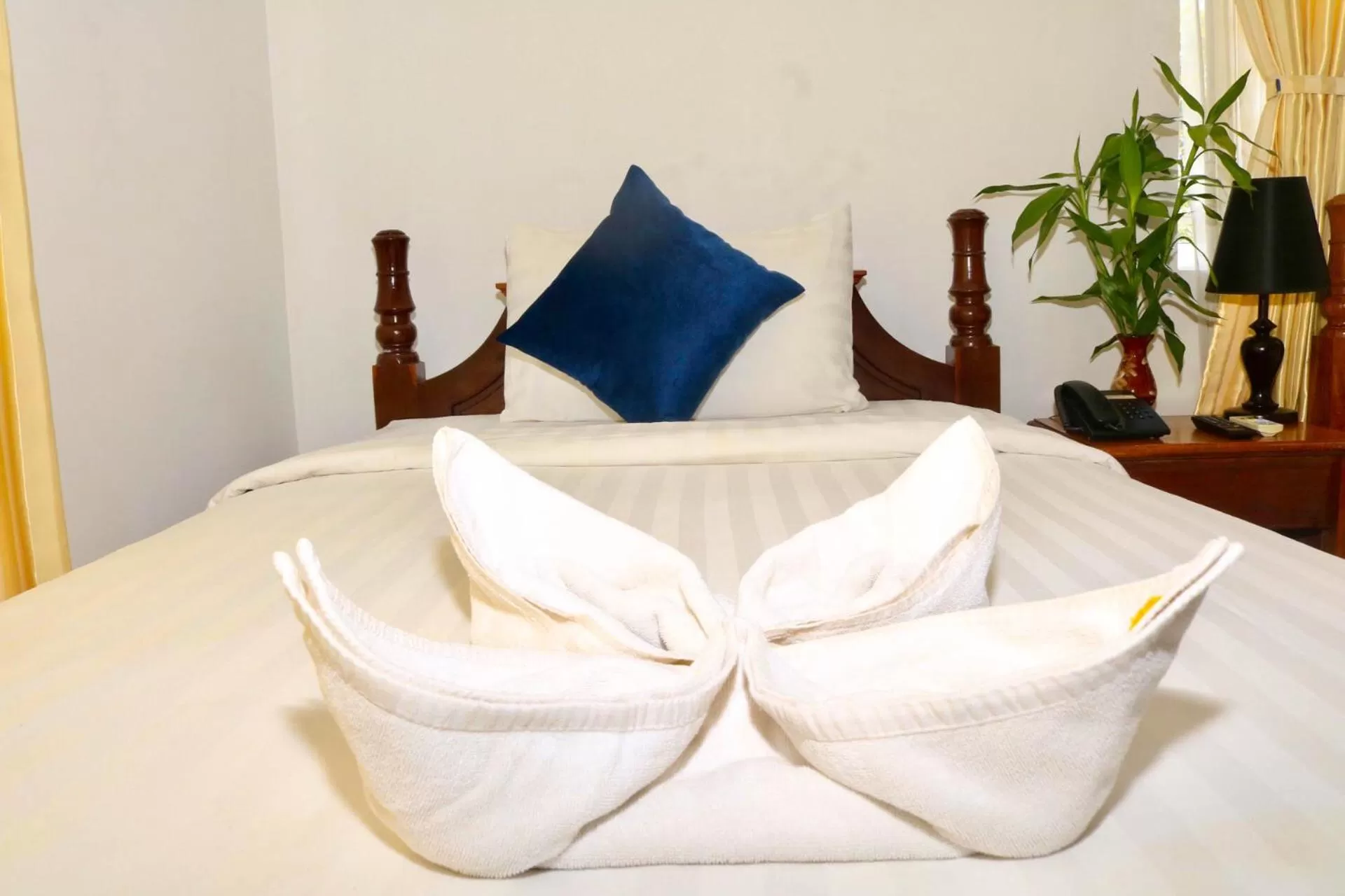 Bed in The Blanc Residence