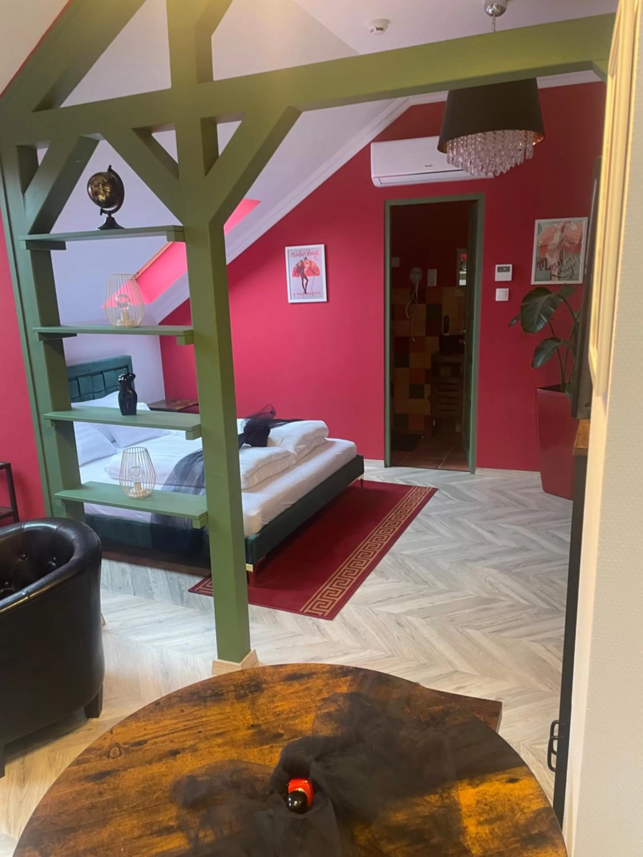 Bedroom, Bed in Dunakavics XIII Apartman