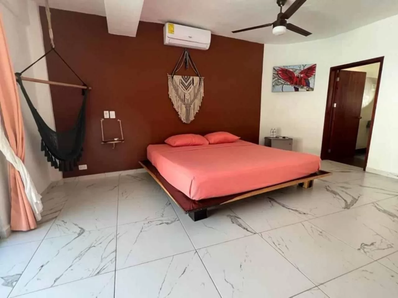 Bedroom, Bed in Howlita Tulum - Adult Only