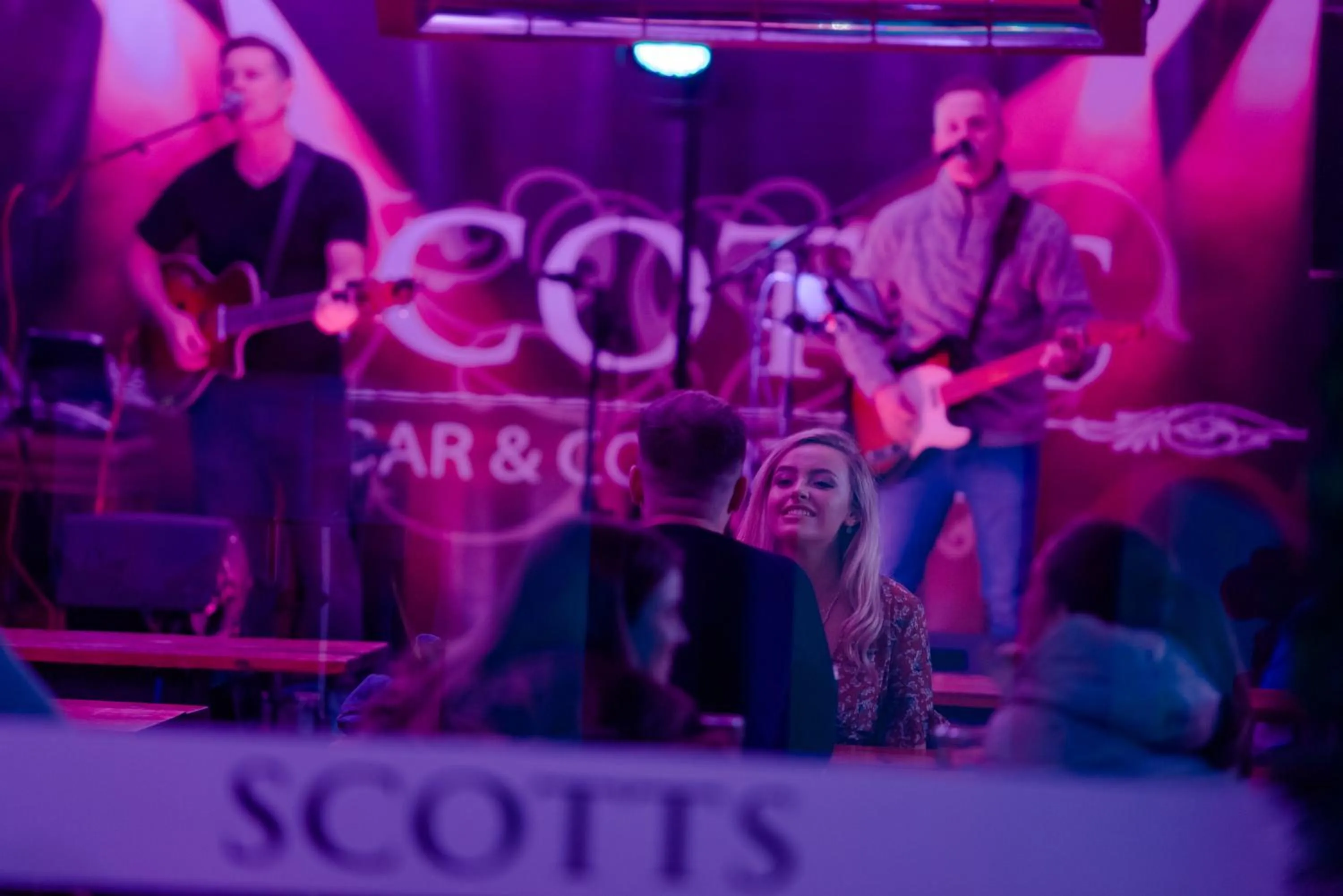 People in Scott's Hotel