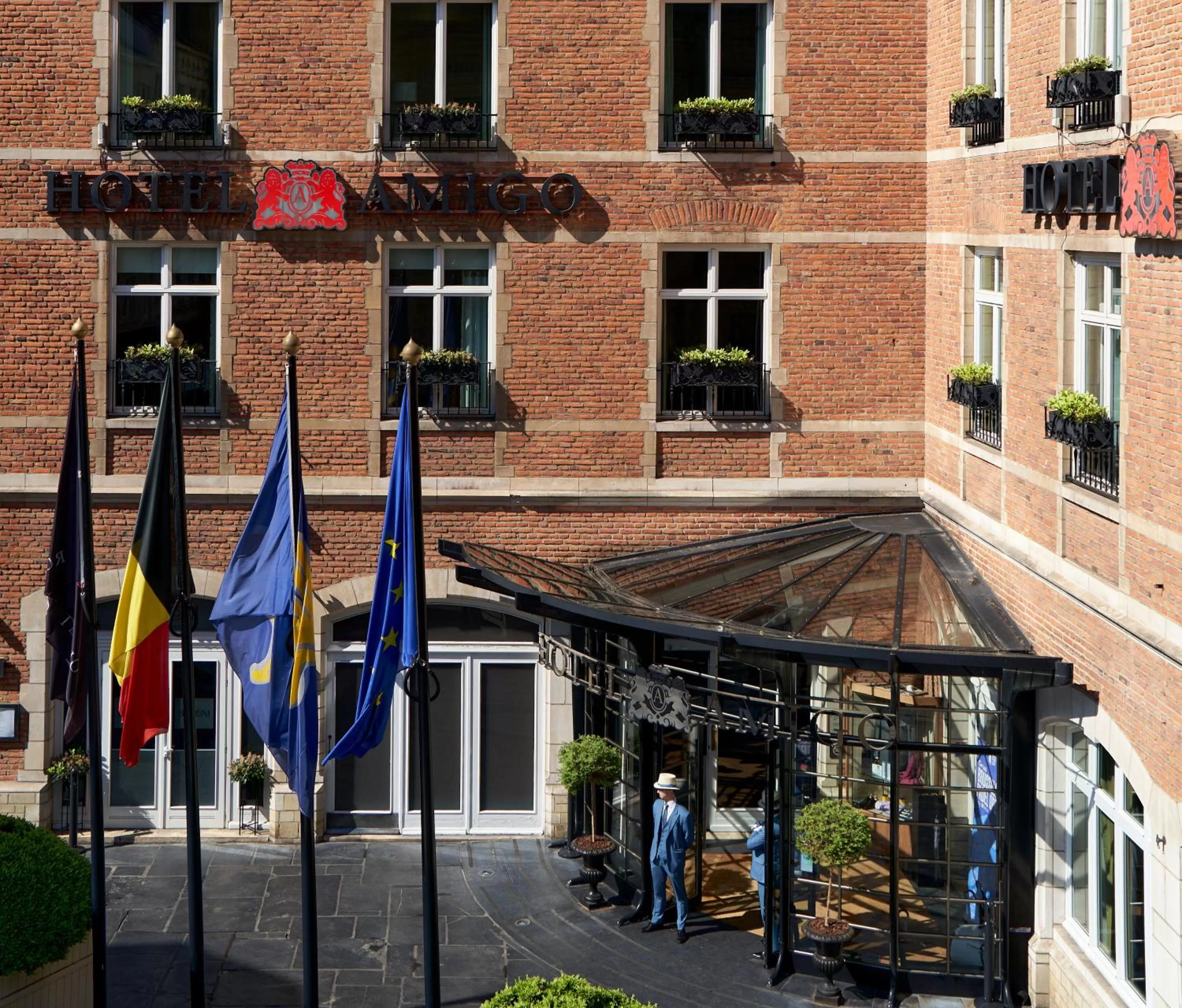 Property building in Hotel Amigo, a Rocco Forte Hotel