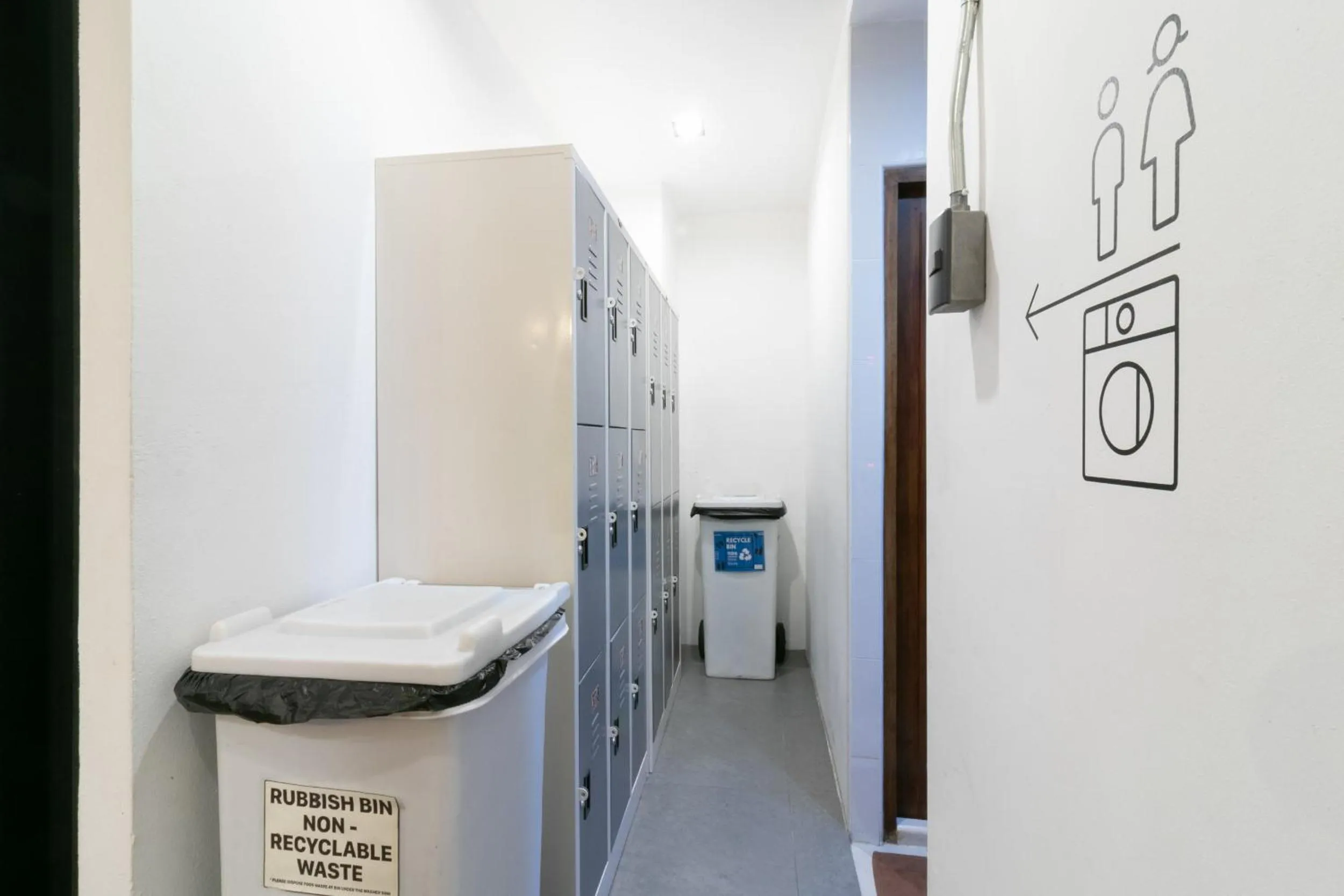 microwave in Timber Hostel