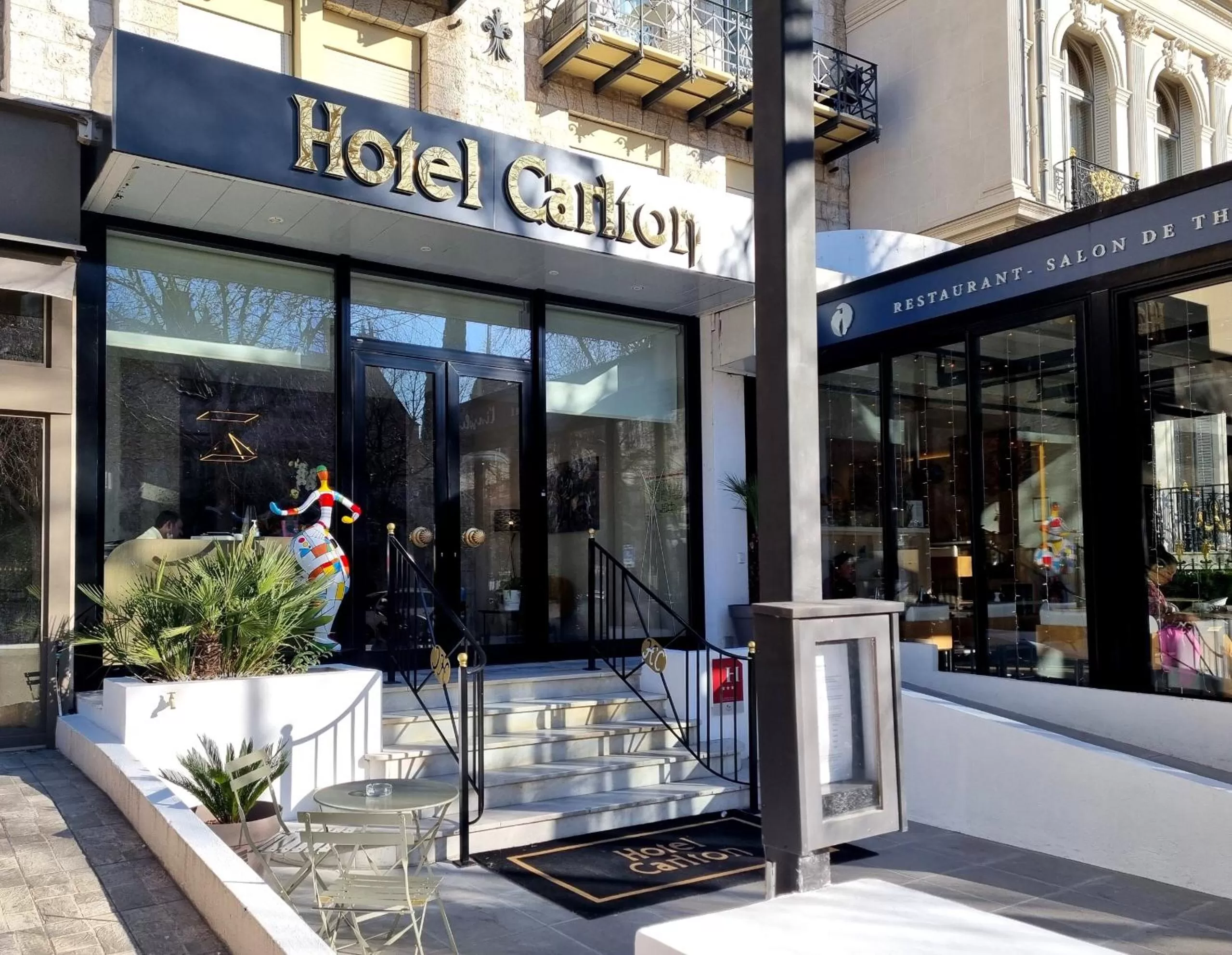 Property building in Hotel Carlton Nice, Partially Renovated