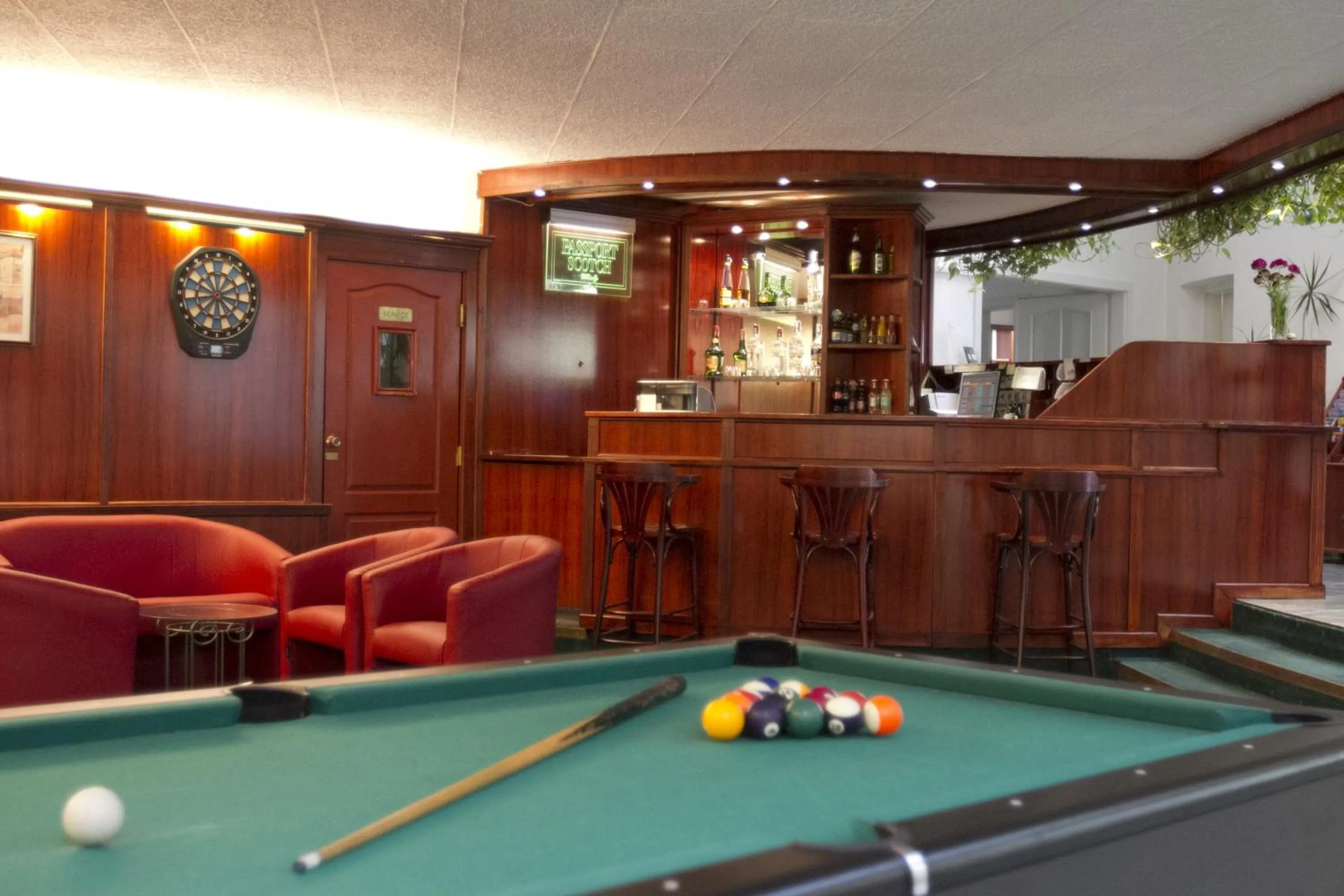 Billiard in Classic Hotel