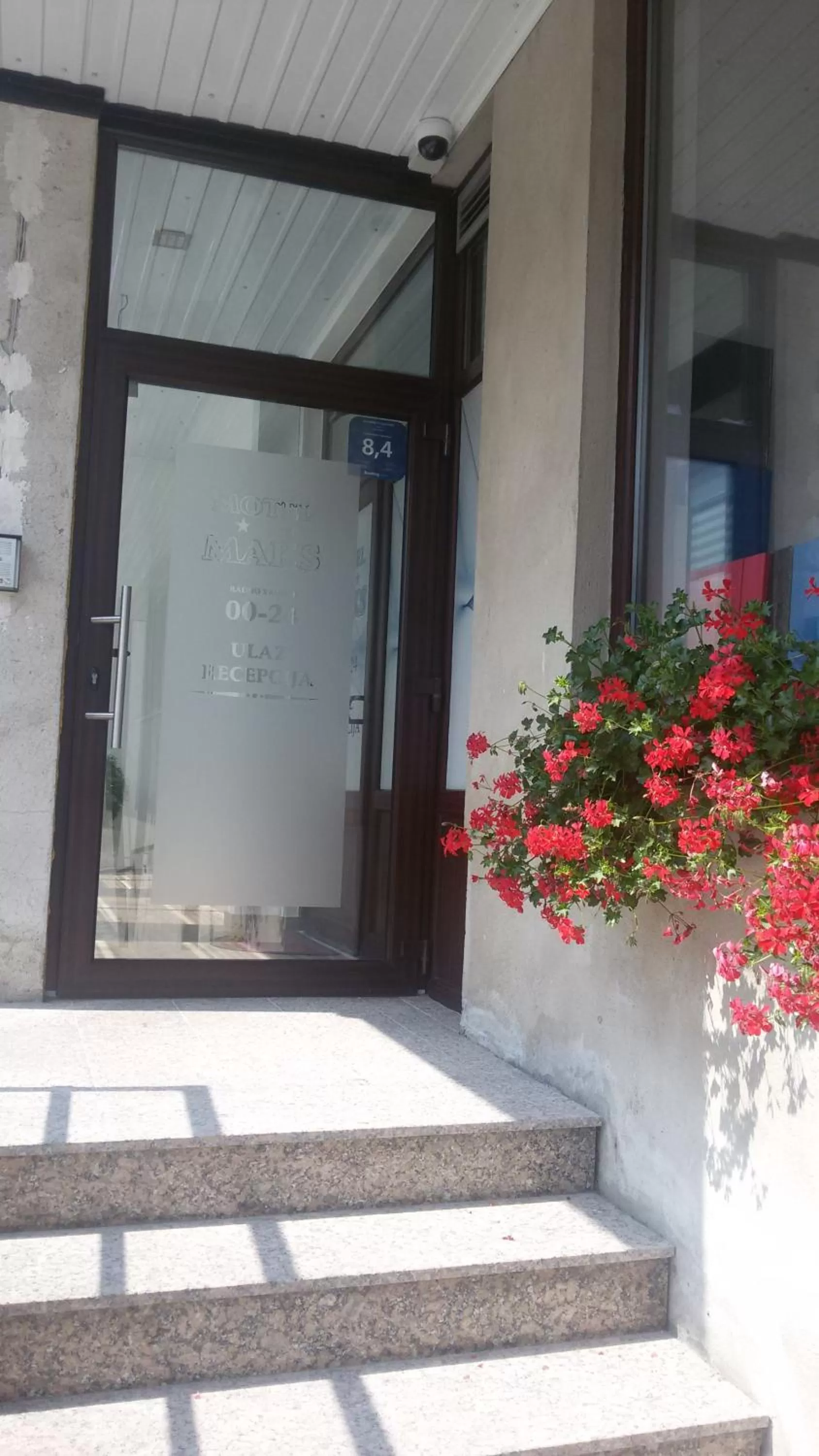 Facade/entrance in Motel Maks