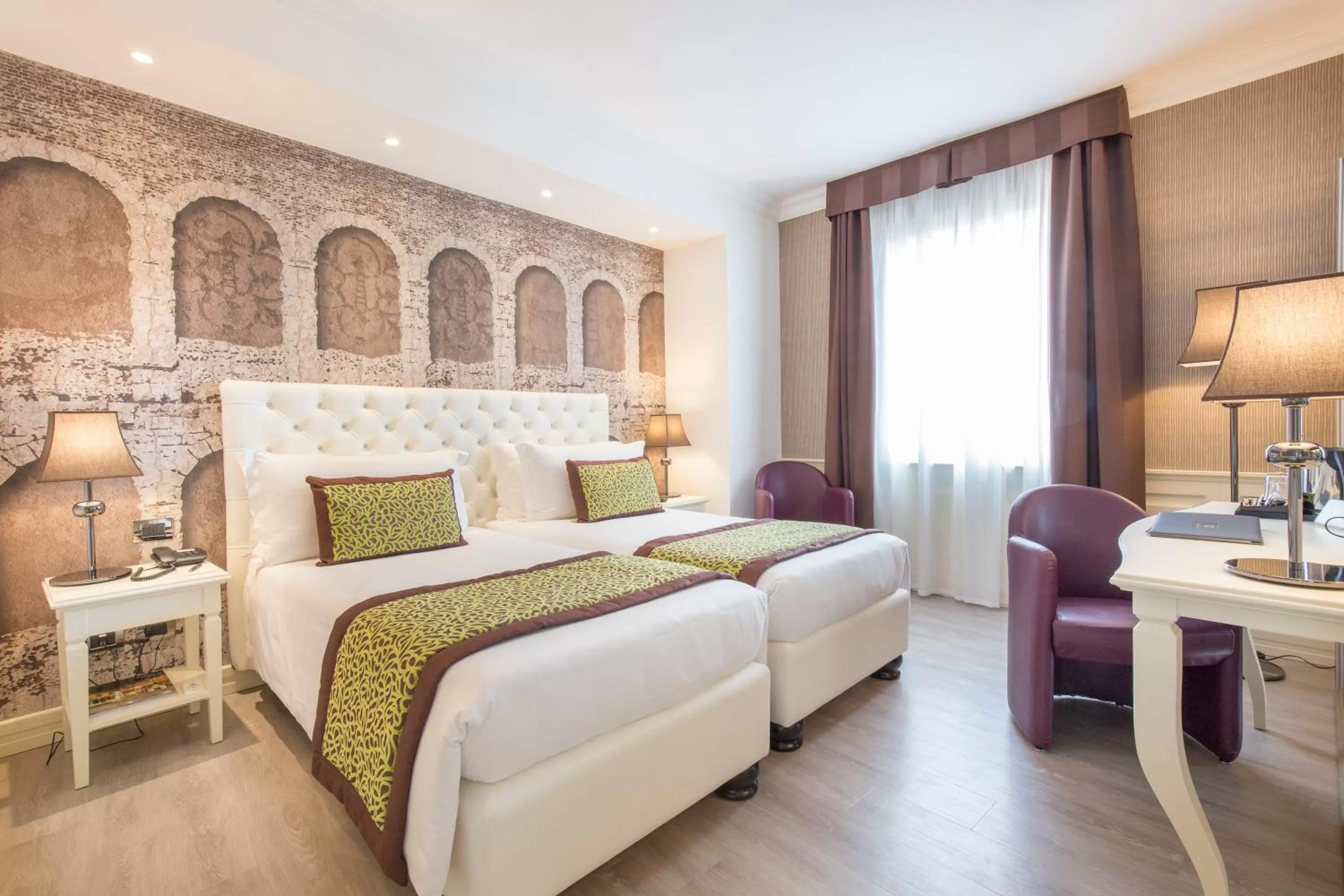 Bedroom, Bed in Hotel Giberti & Spa