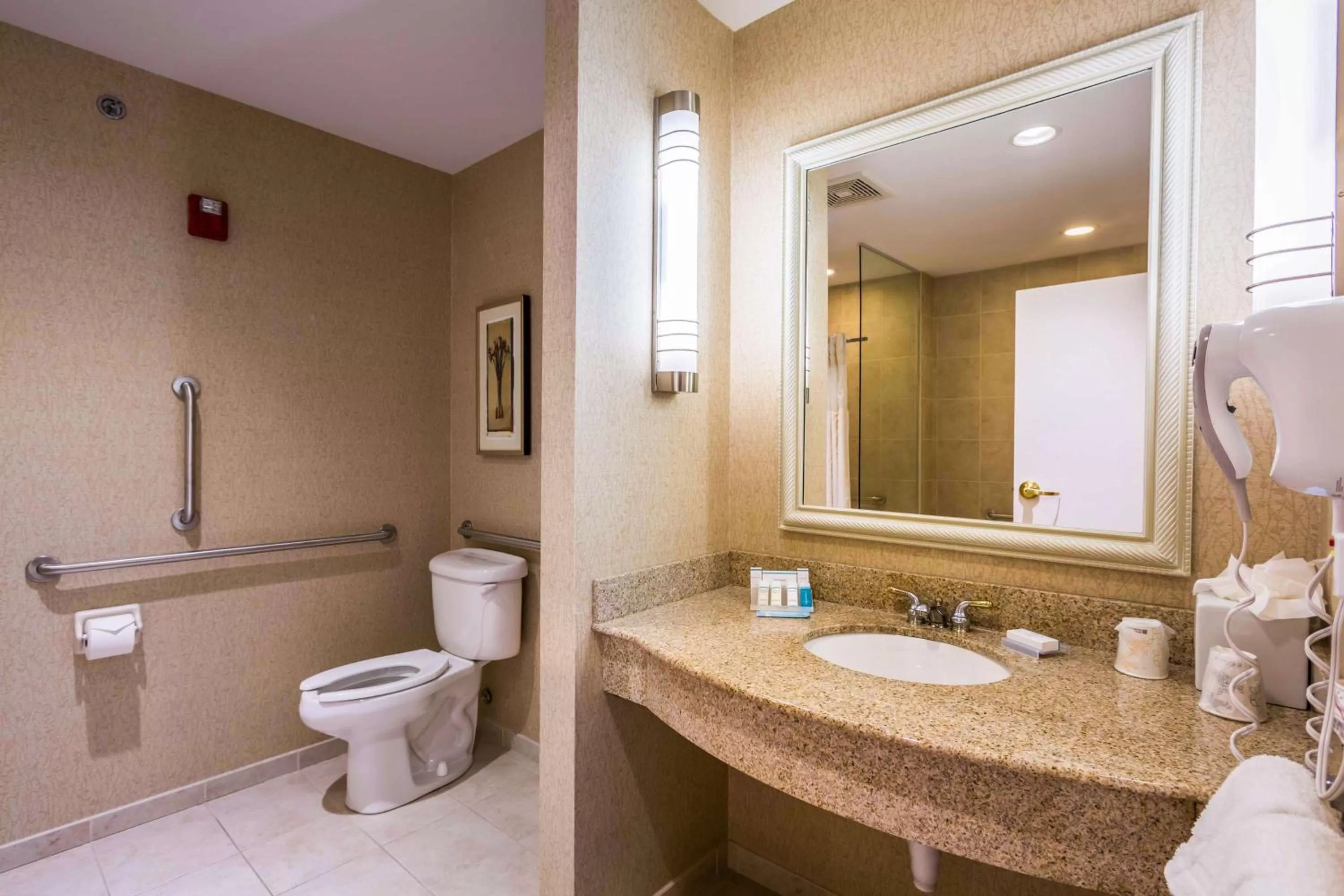 Bathroom in Hilton Garden Inn Milwaukee Northwest Conference Center