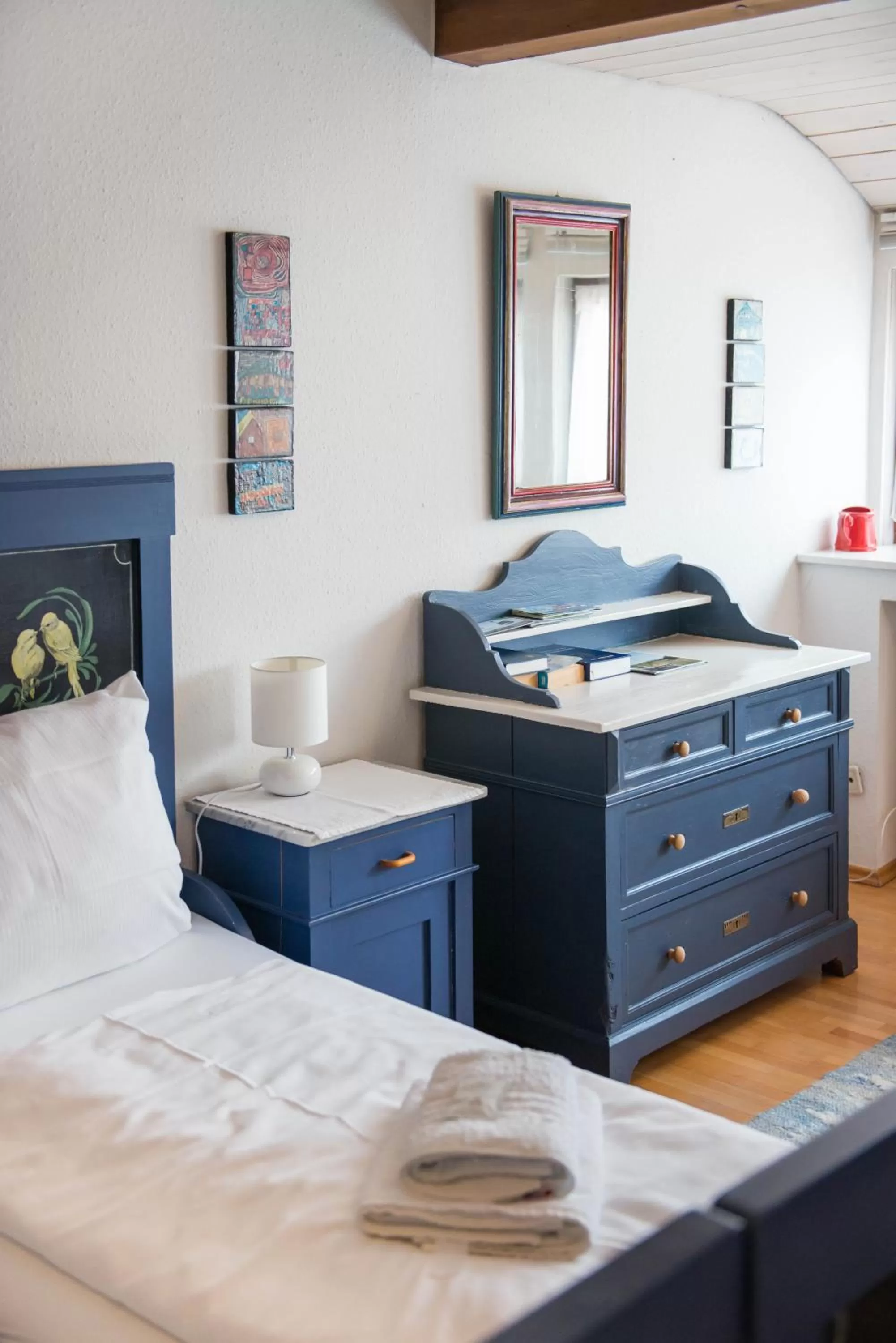 Bed in Gasthaus zum Löwen - Restaurant Akropolis