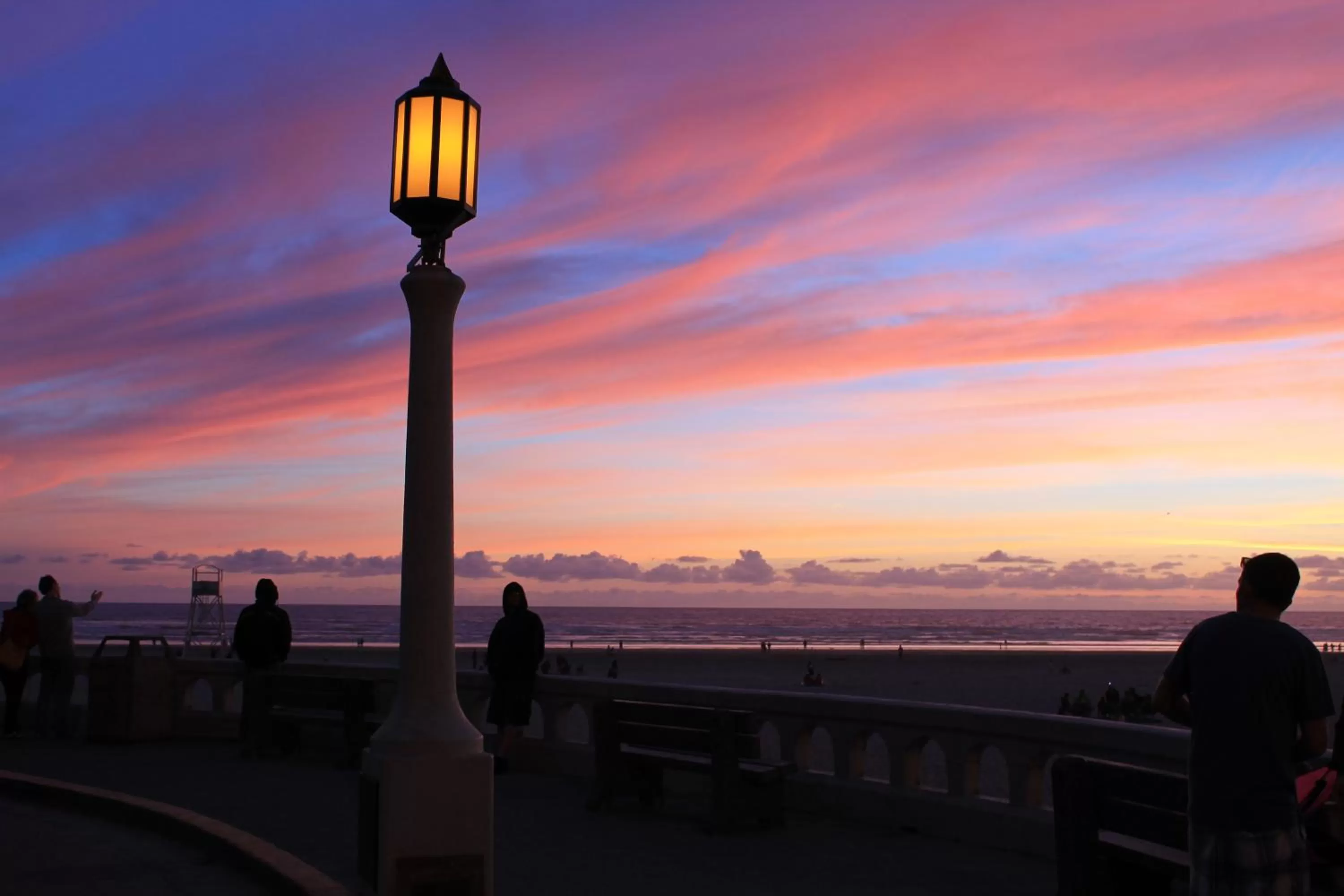 Sunset in Rivertide Suites