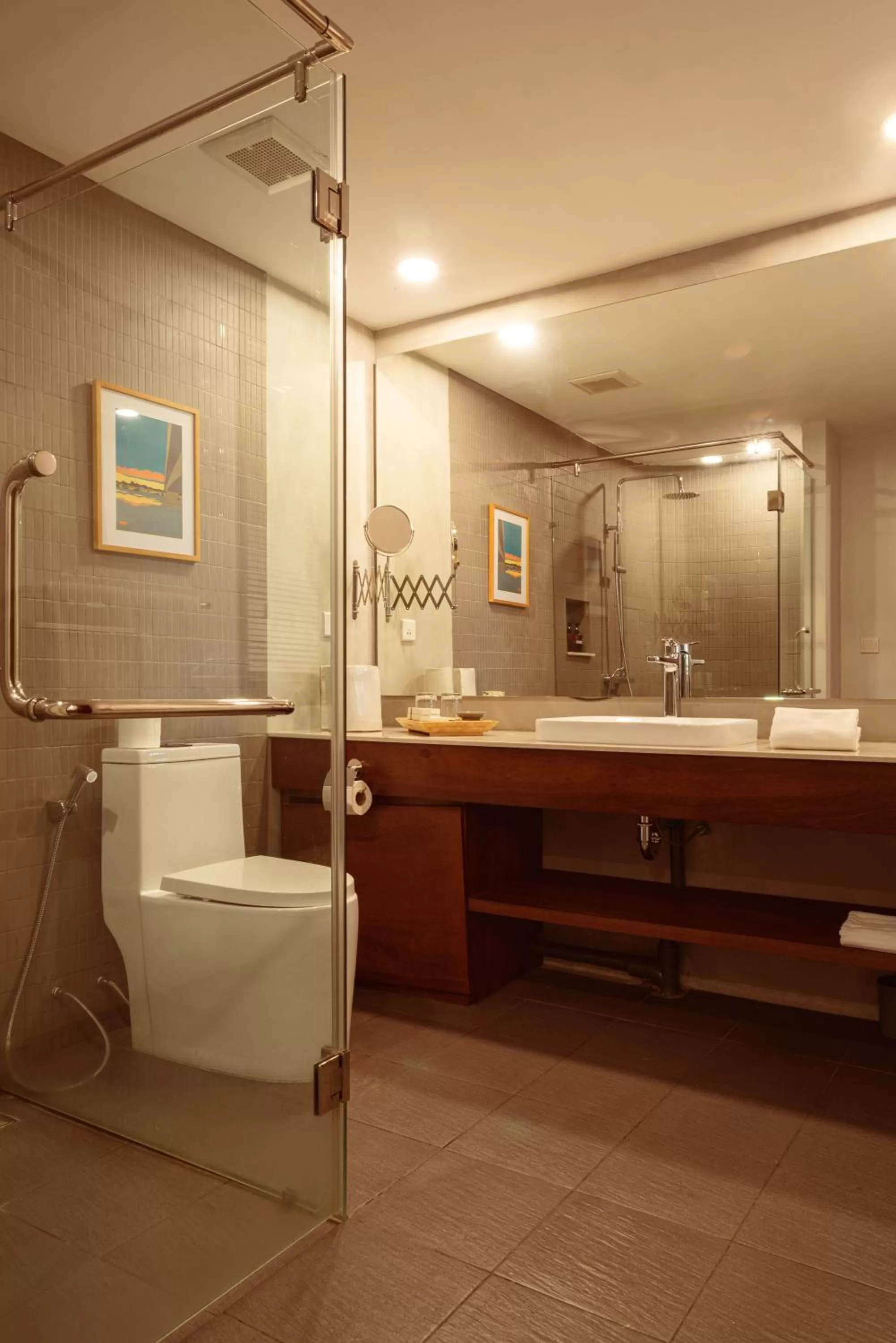 Bathroom in Penh House Hotel