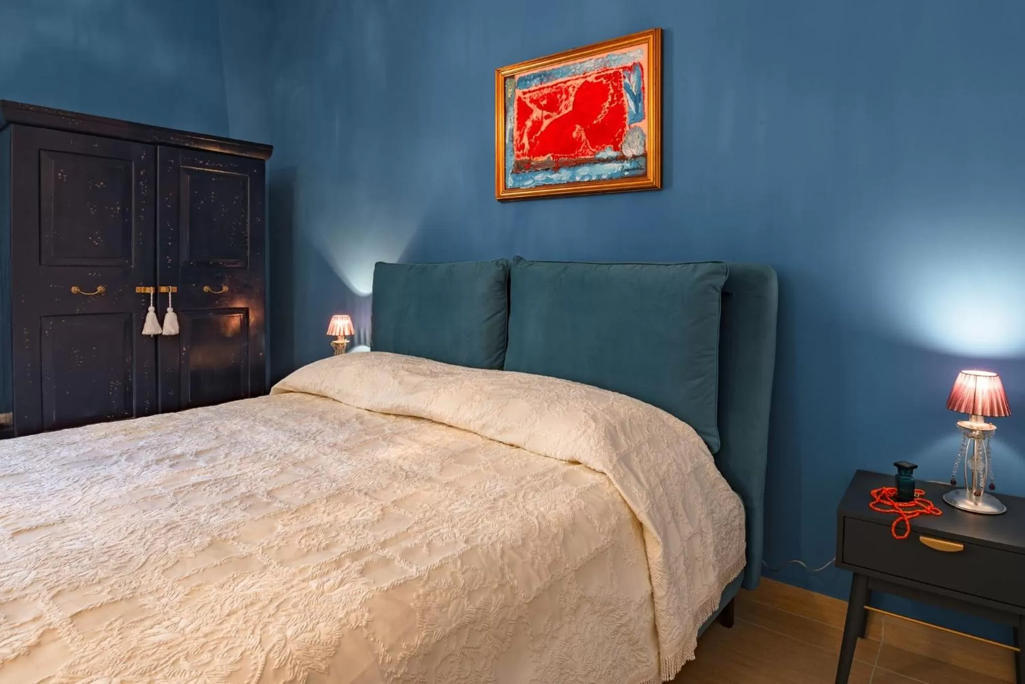 Bed in B&B TOMMASO FAZELLO SCIACCA Residenza artistica