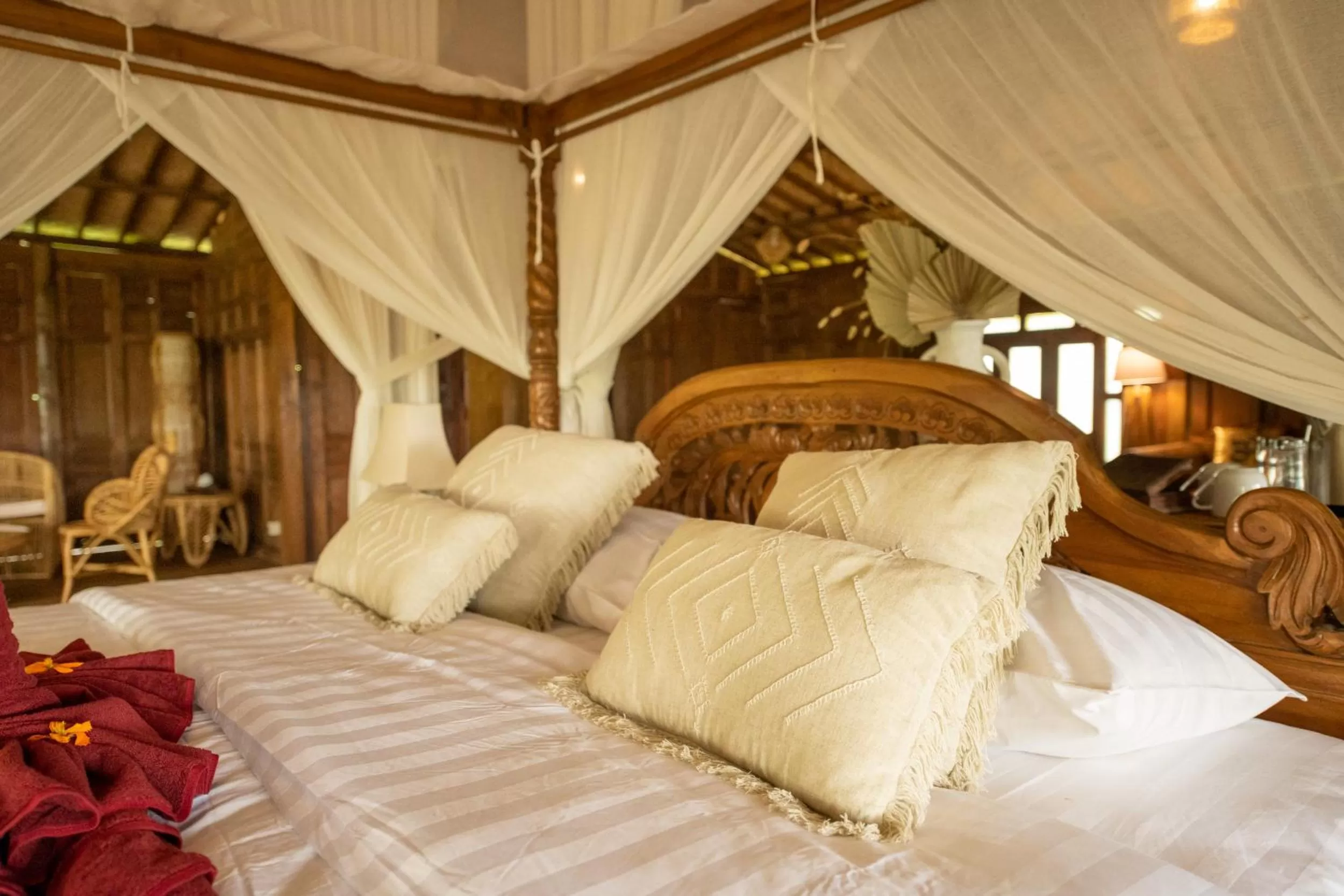 Bed in Tanah Damai Hotel