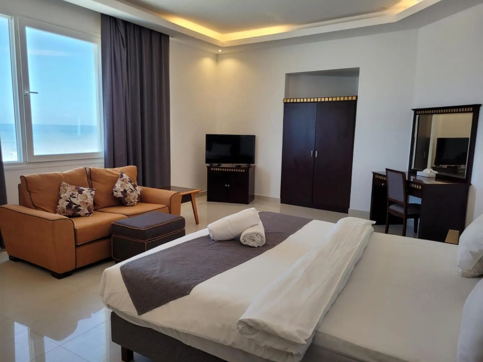 Bed in Beach Resort Salalah