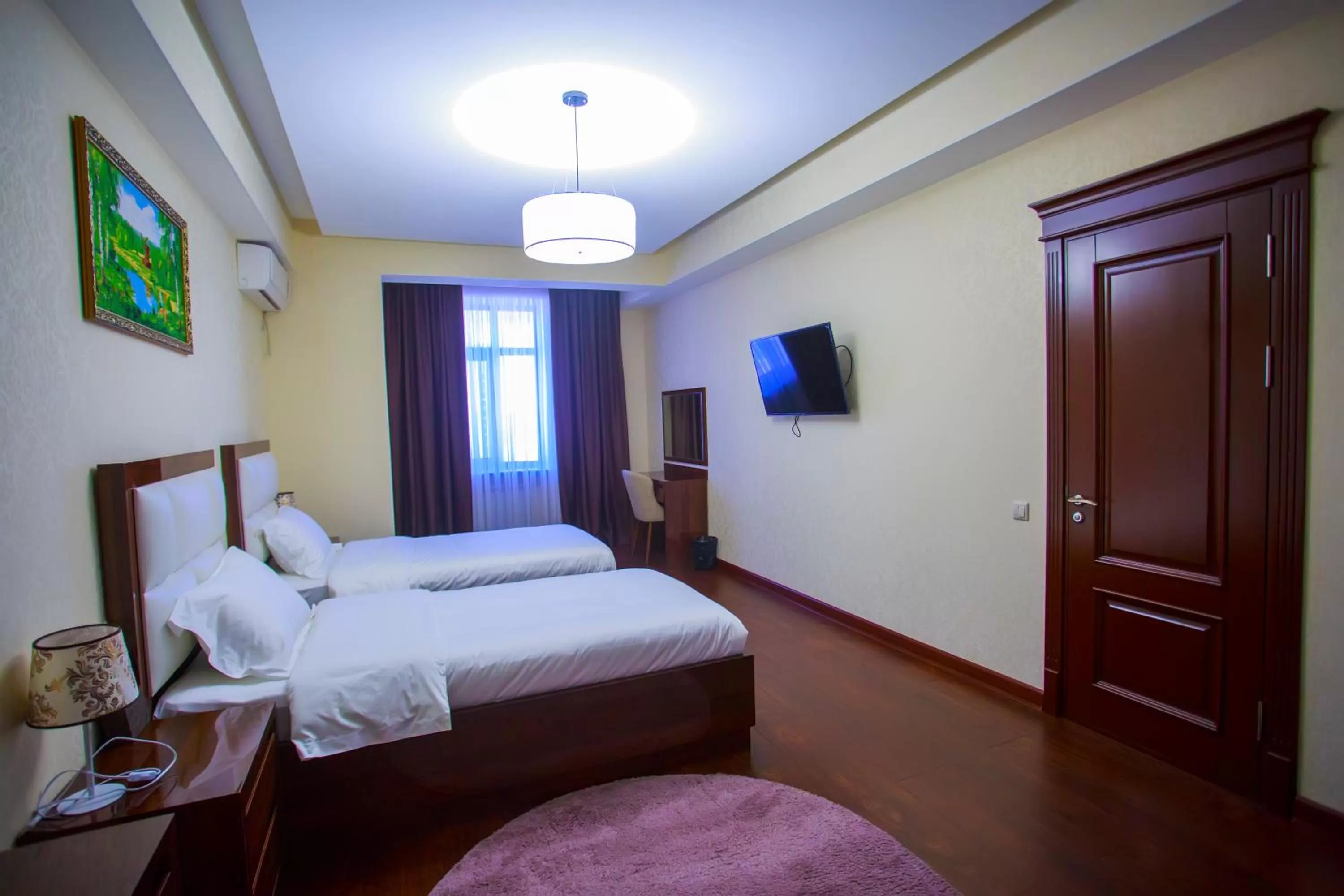 Bed in HOTEL AYNI