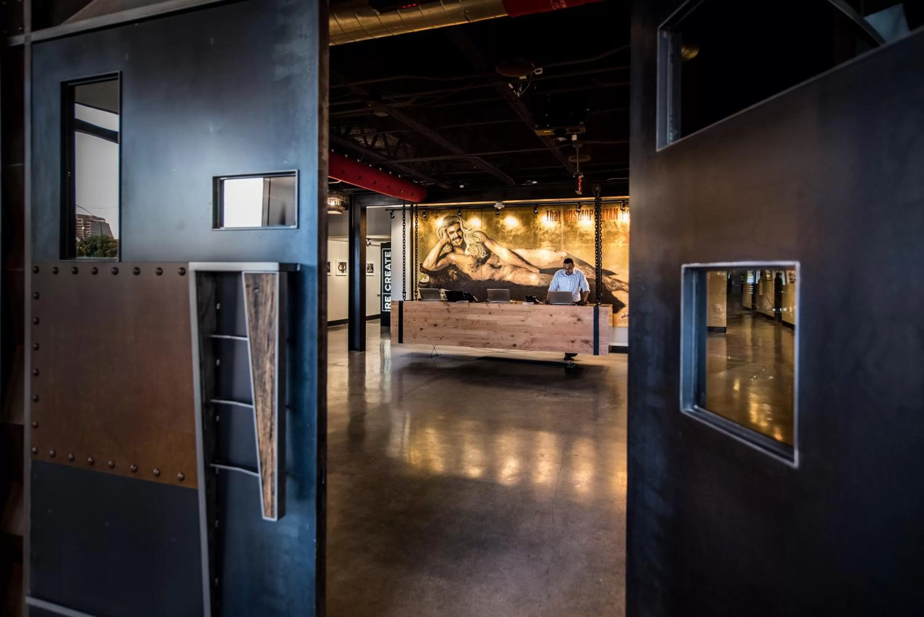 Facade/entrance, Bed in Found Re Phoenix