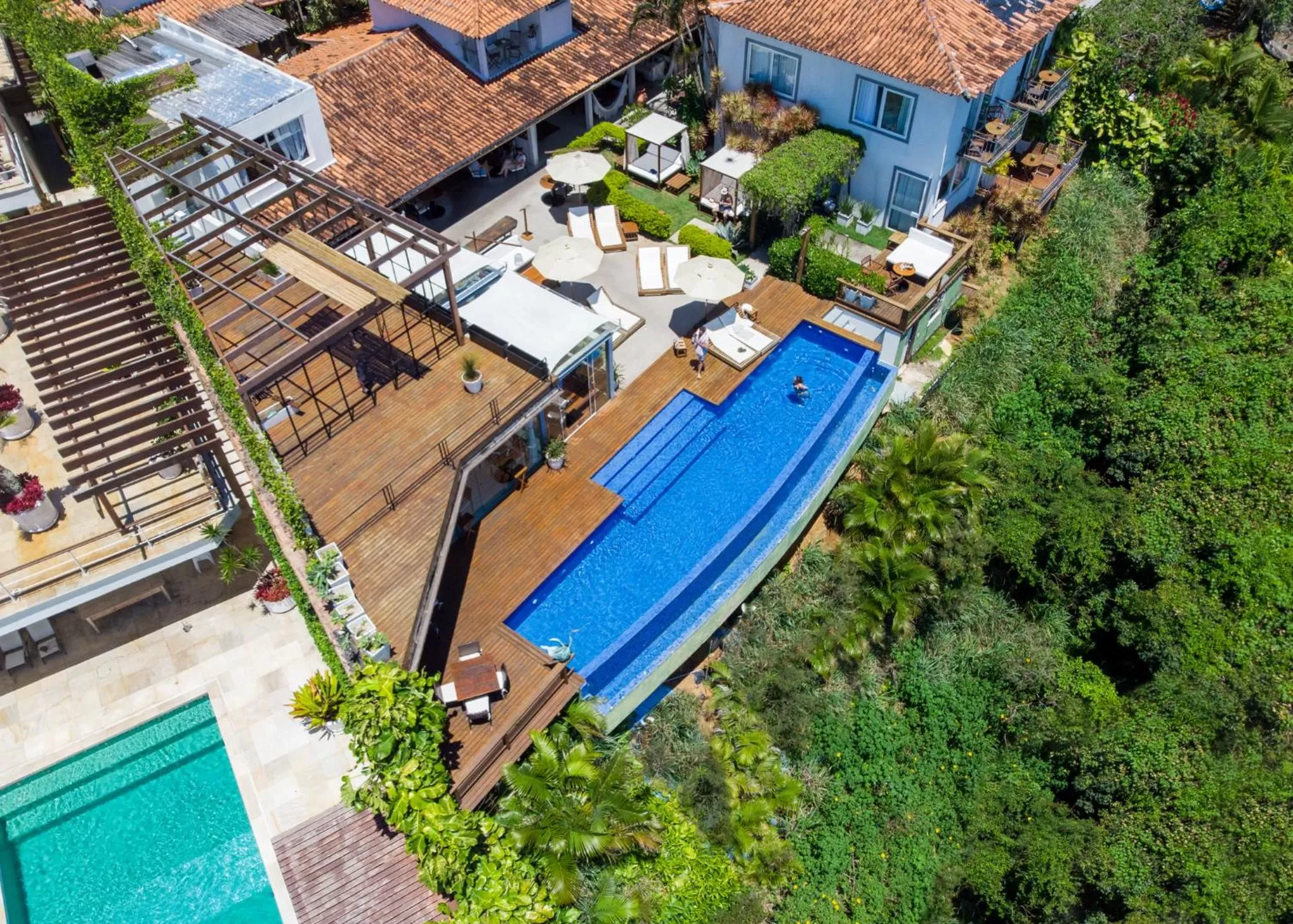 Bird's eye view in Abracadabra Boutique Hotel