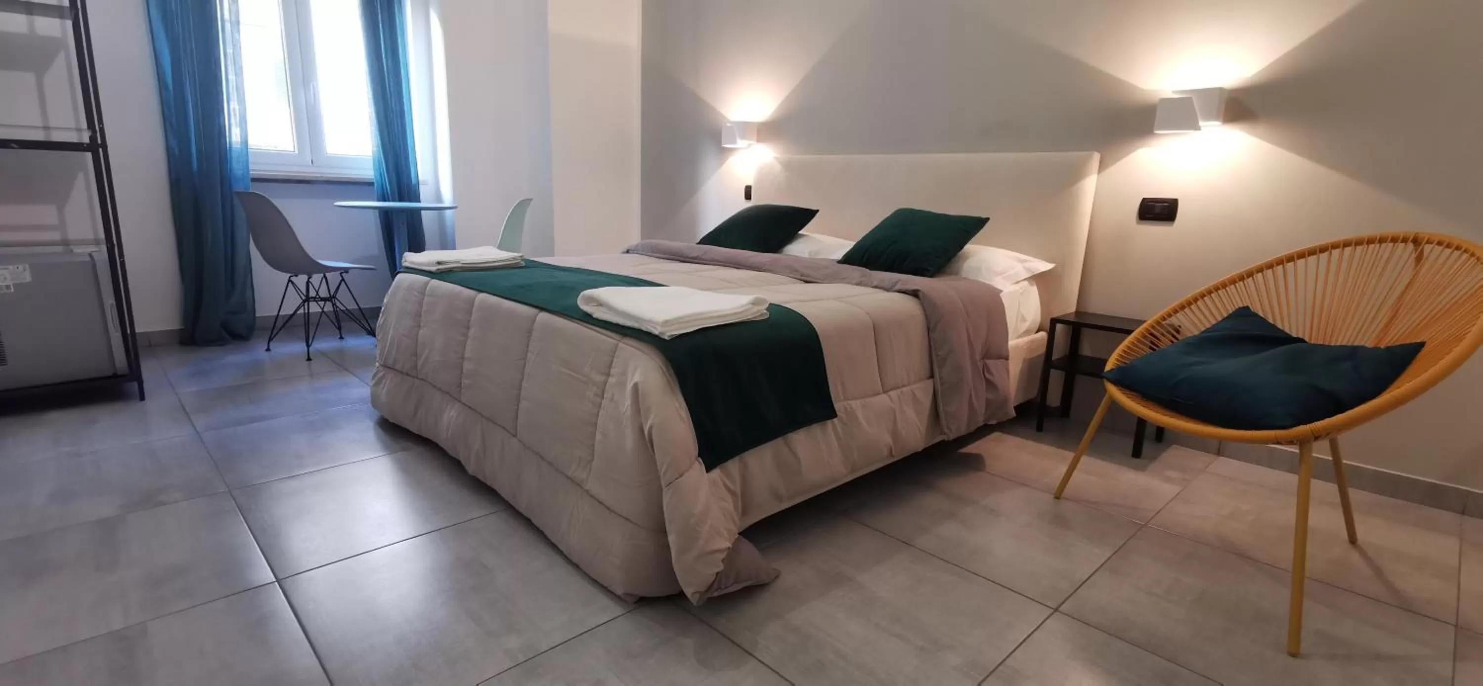 Bed in Hi Relais Rooms