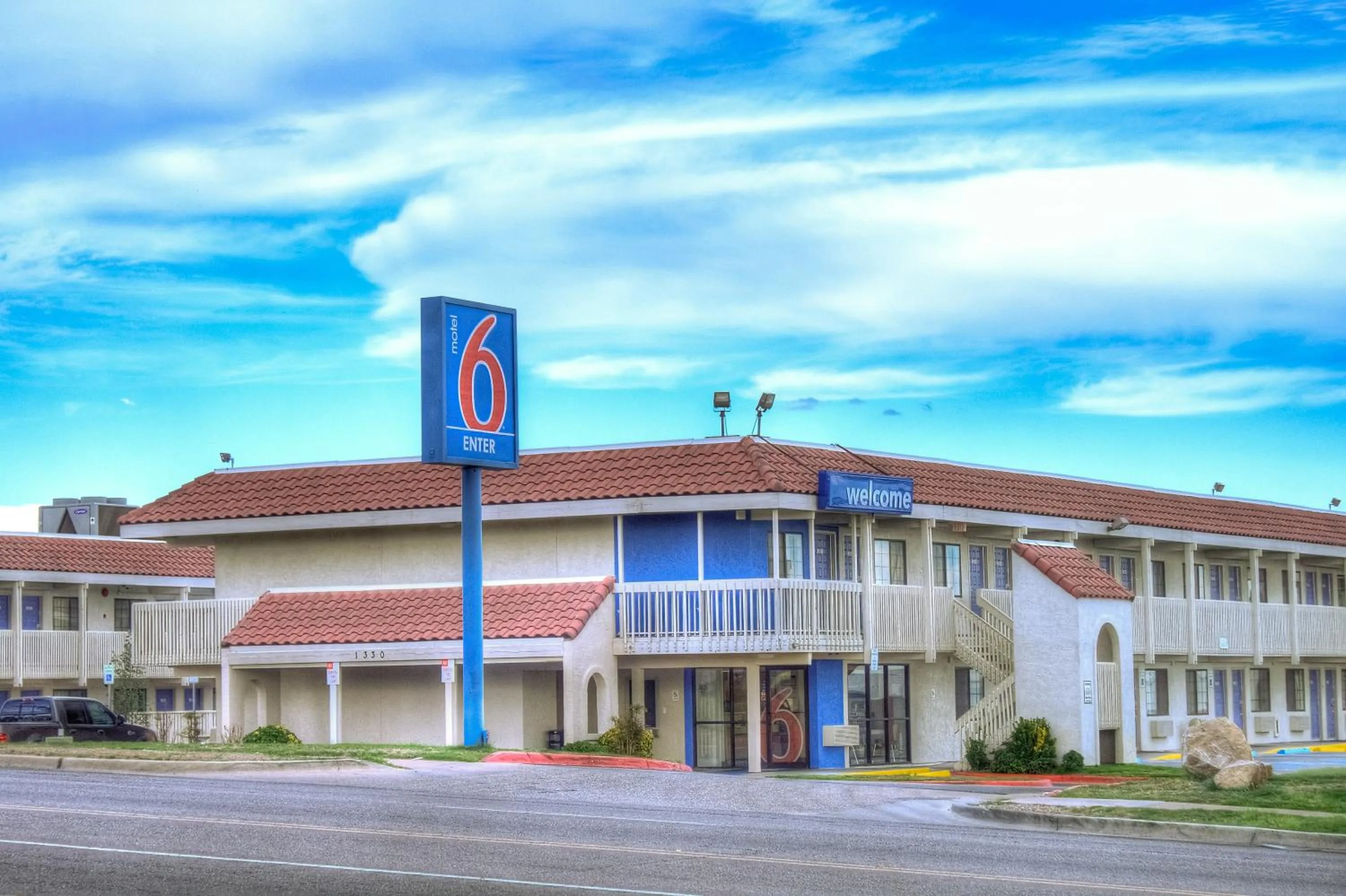 Facade/entrance in Motel 6-El Paso, TX - East
