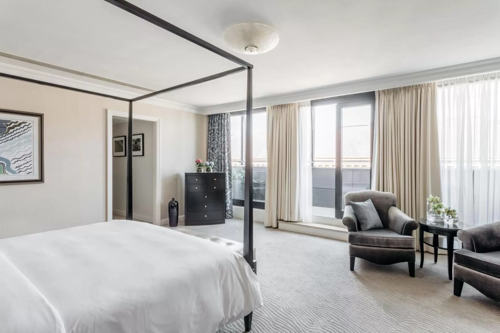 Bedroom, Bed in Four Seasons Hotel Prague