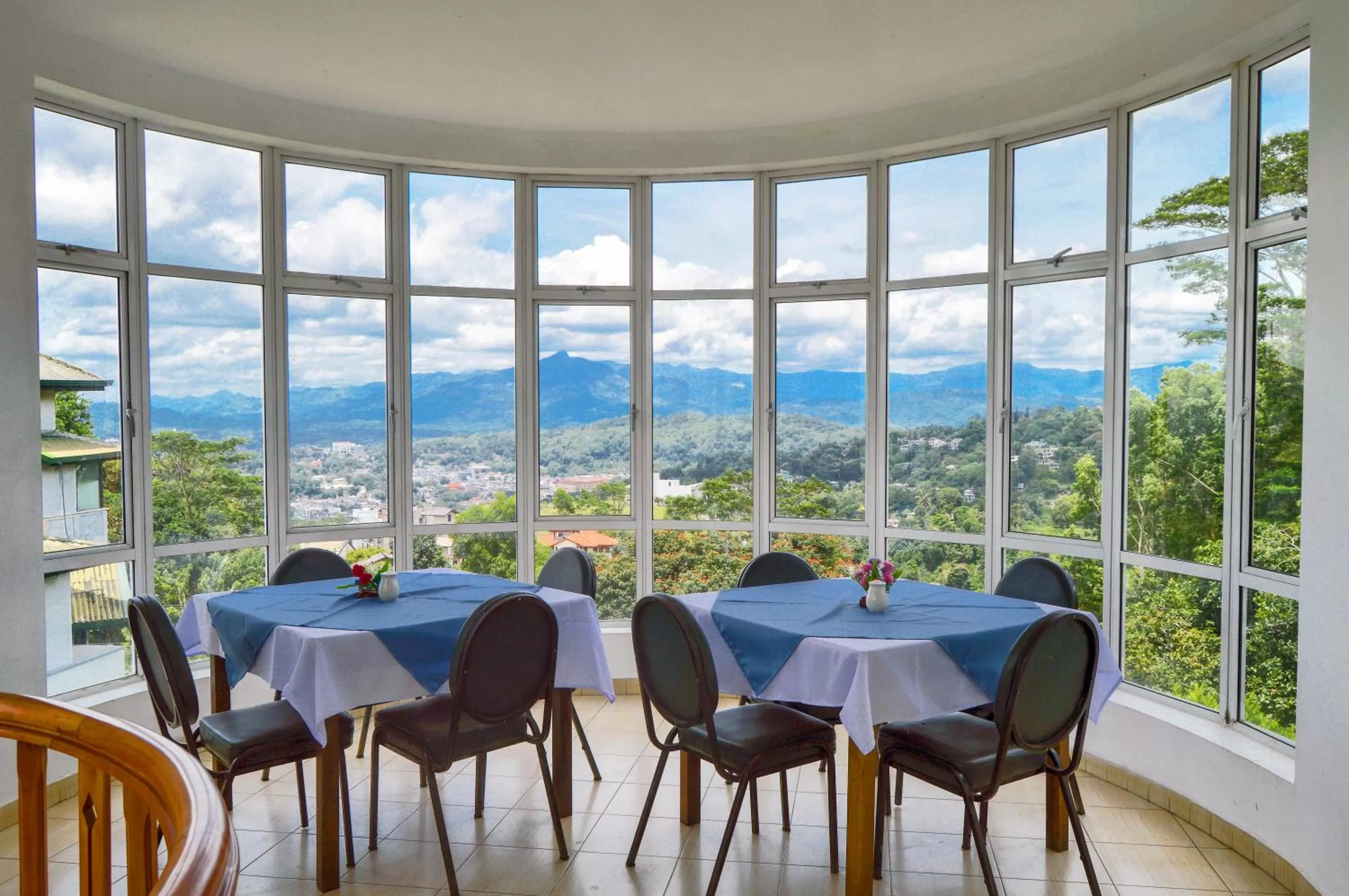 Bird's eye view, Mountain View in Kandyan View Holiday Bungalow ''Free Pickup From Kandy city''