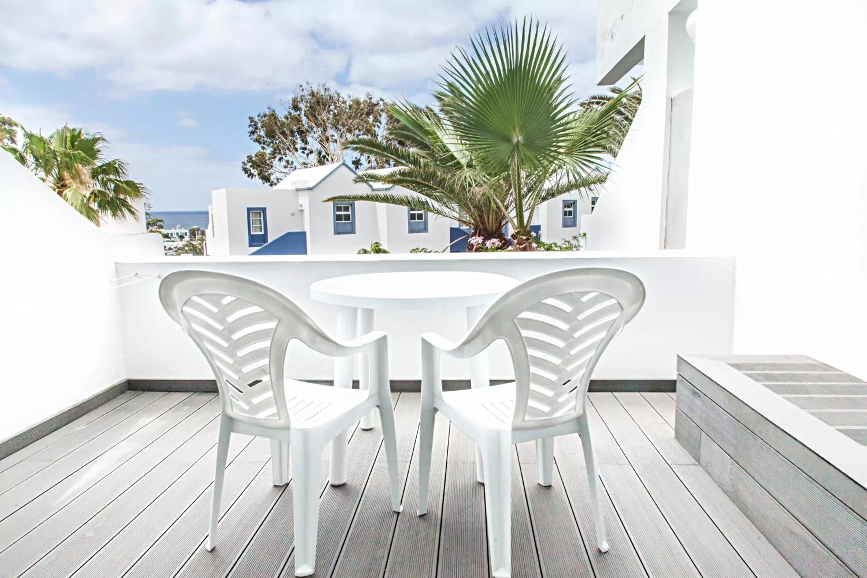 Balcony/Terrace in Apartamentos LIVVO Morromar