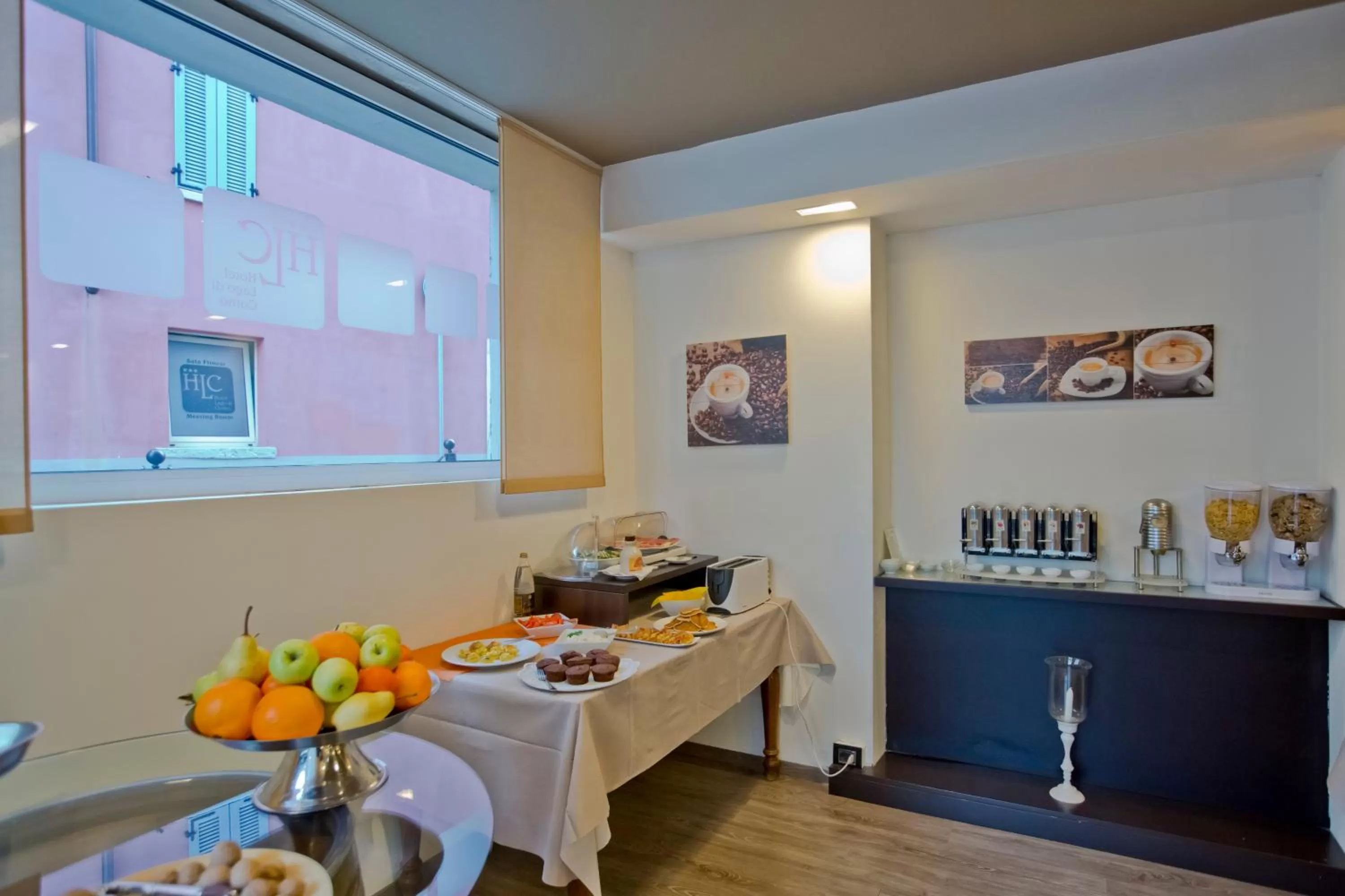 Food and drinks in Hotel Lago di Como