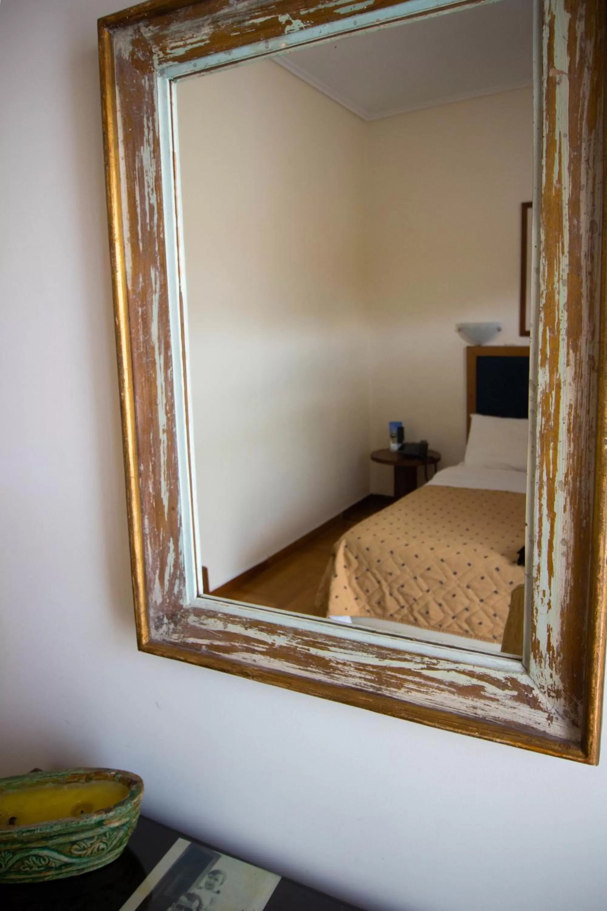 Decorative detail, Bed in Adams Hotel