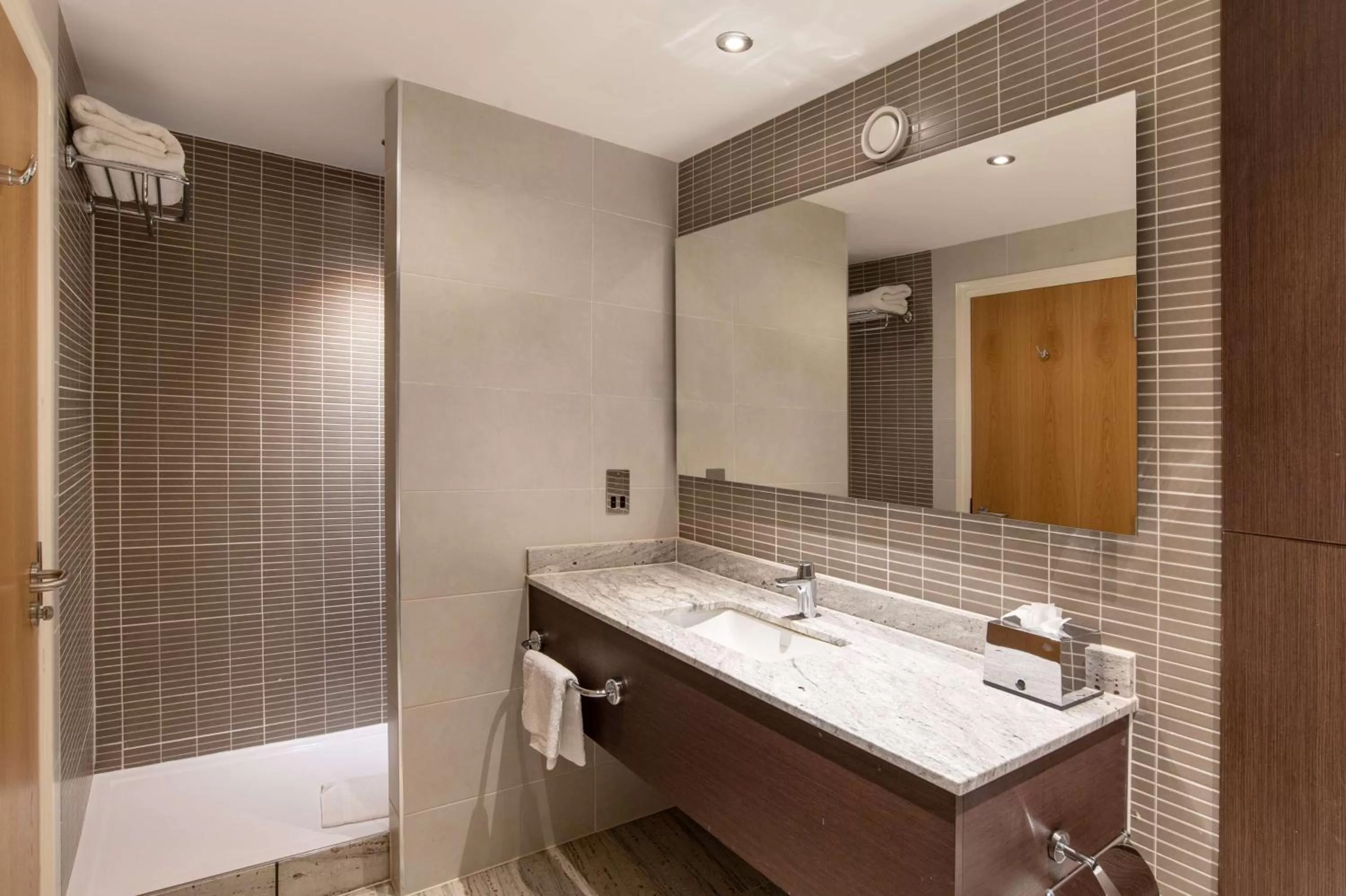 Bathroom in Hilton London Gatwick Airport