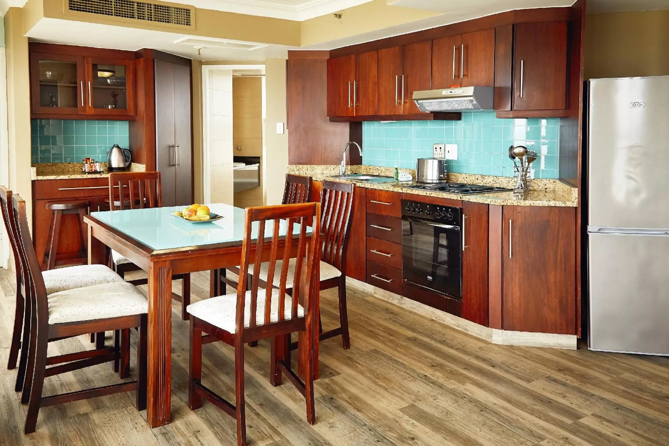 Kitchen or kitchenette in First Group The Palace All-Suite