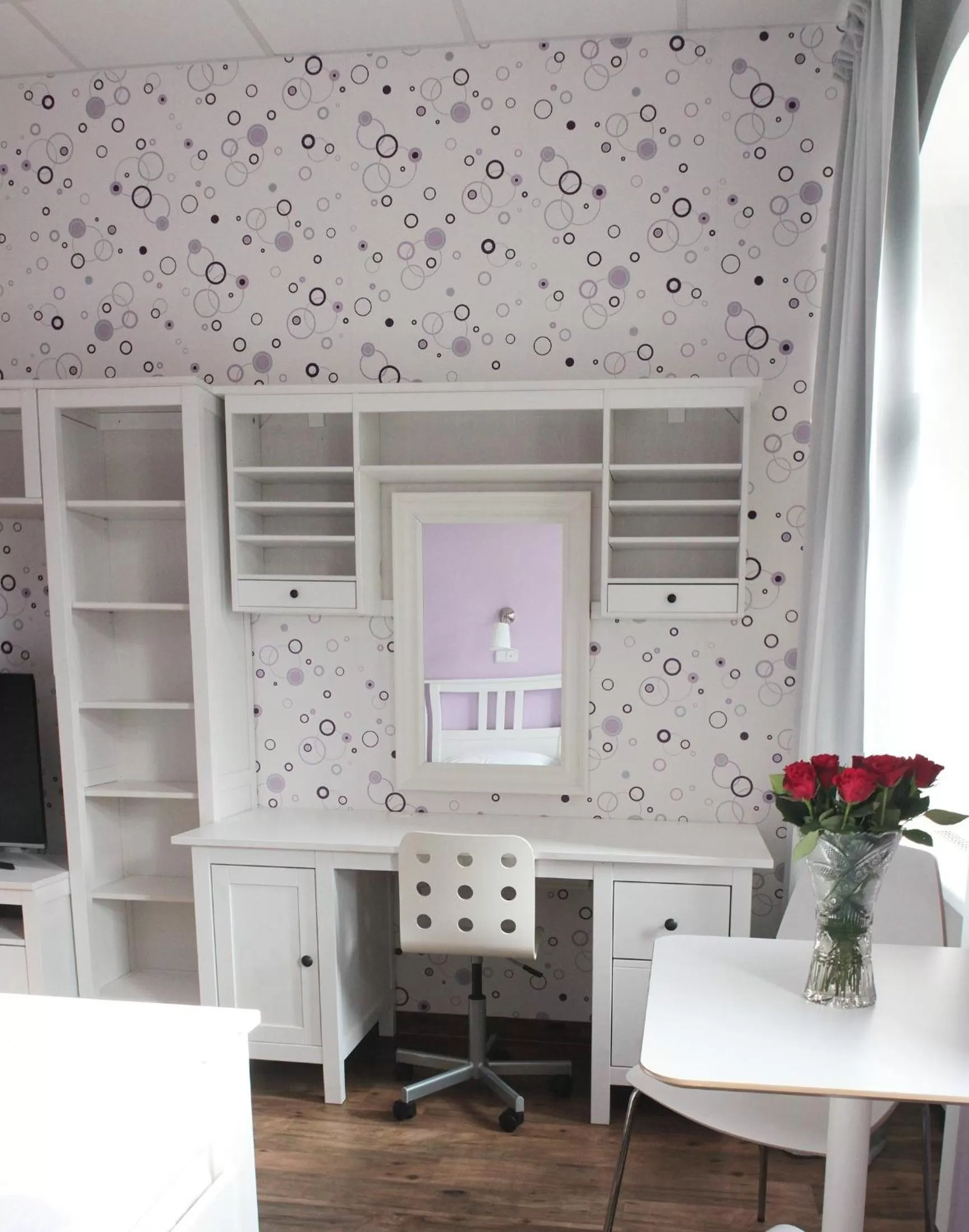 Decorative detail, TV/Entertainment Center in Hotel Orix