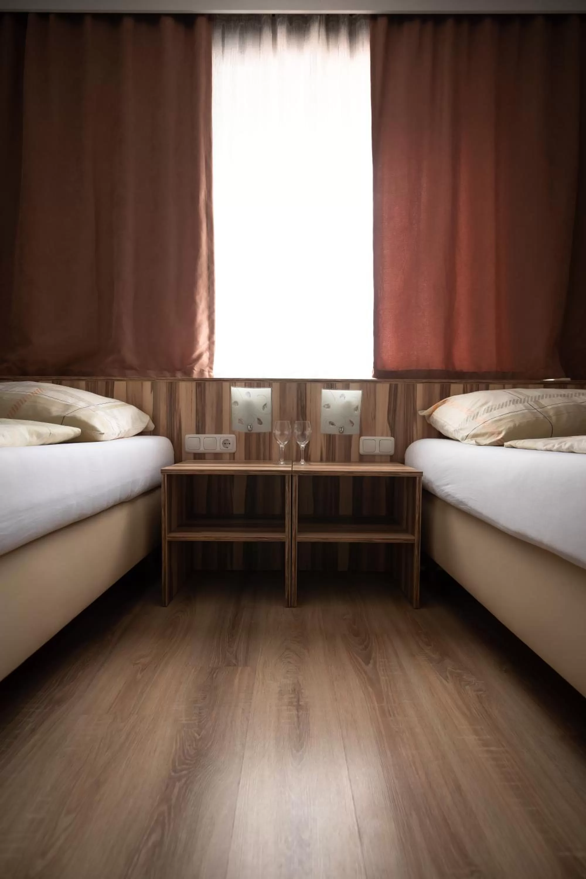 Bed in Hotel Am Limes