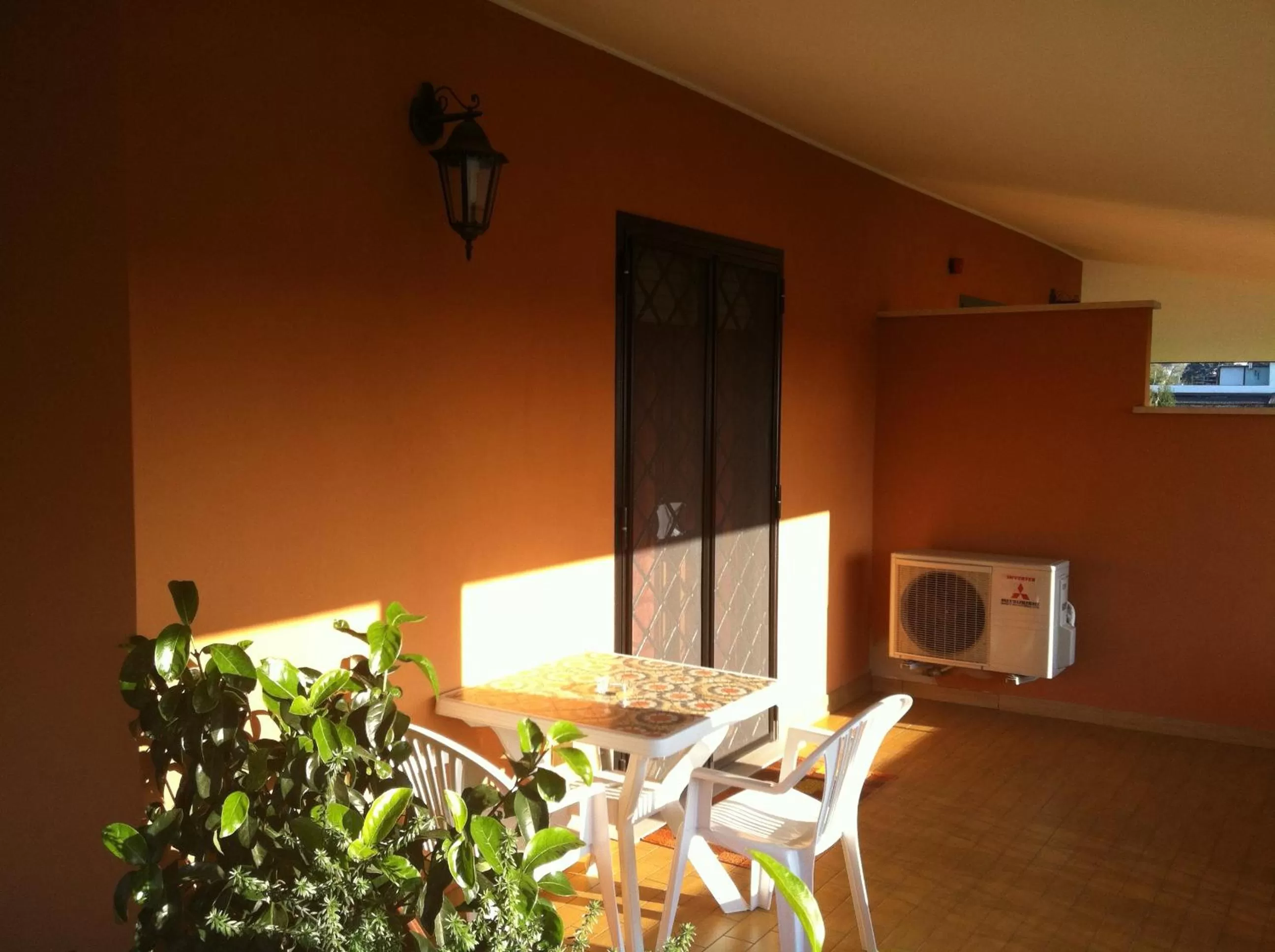 Balcony/Terrace in B&B Insula Portus