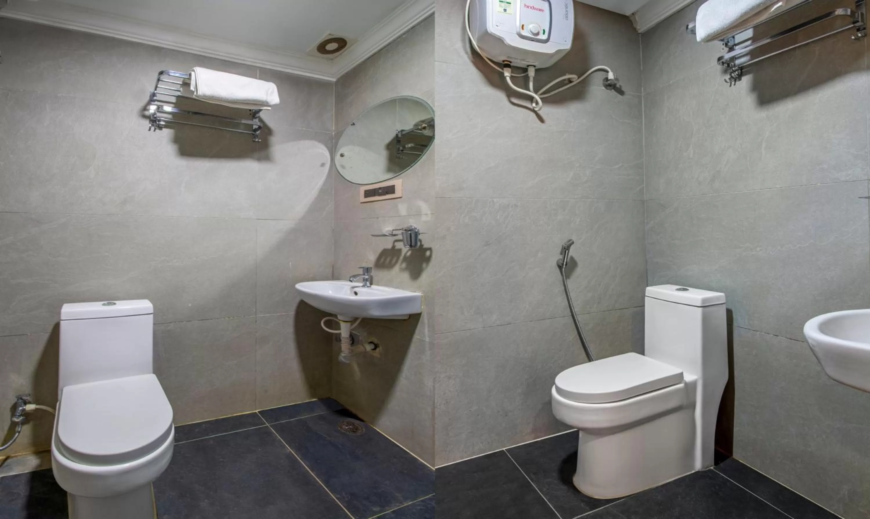 Toilet in Treebo Usha Vasavi Alipiri Road, 2 Km From Tirupati Central Bus Station