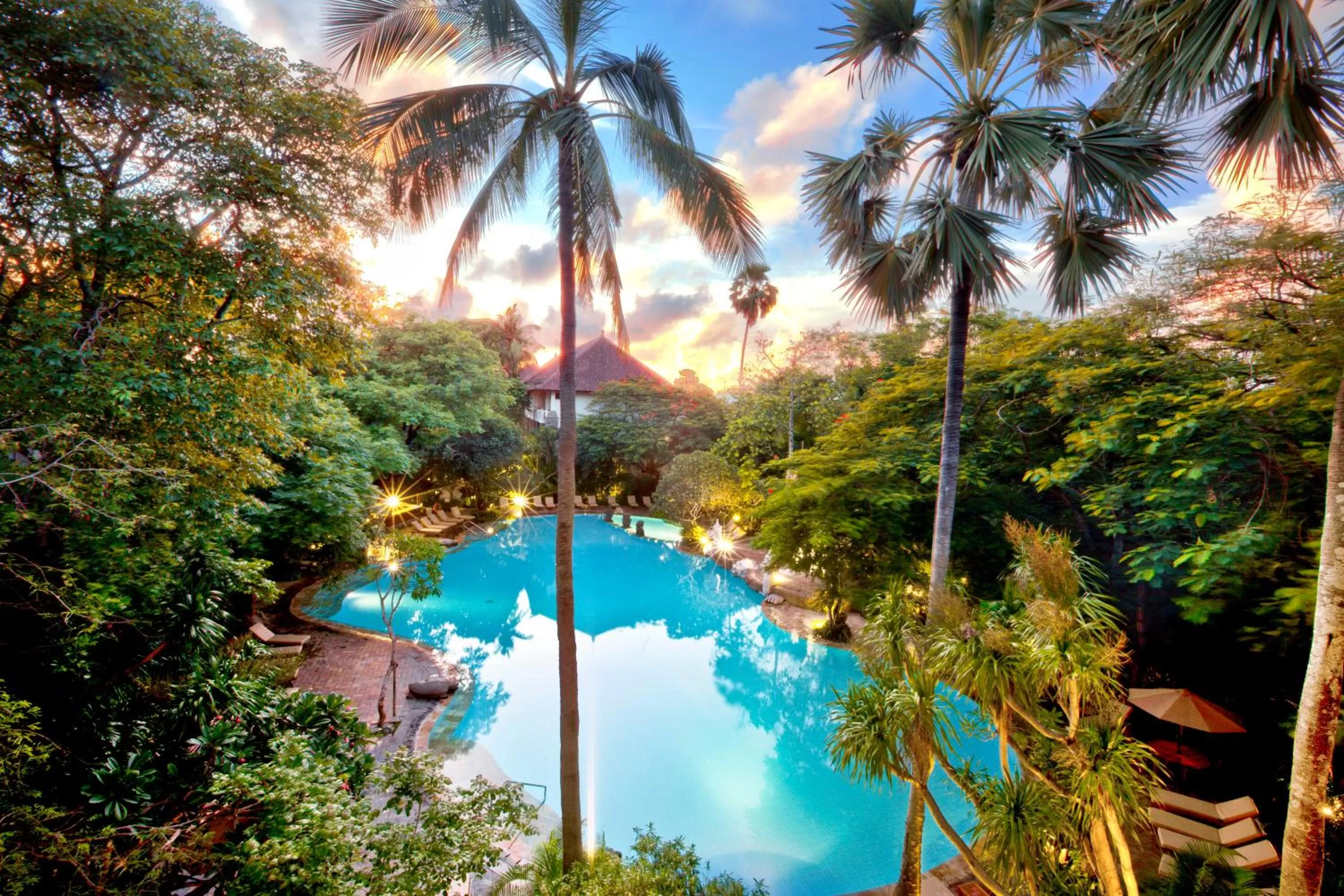 Bird's eye view in Hotel Kumala Pantai