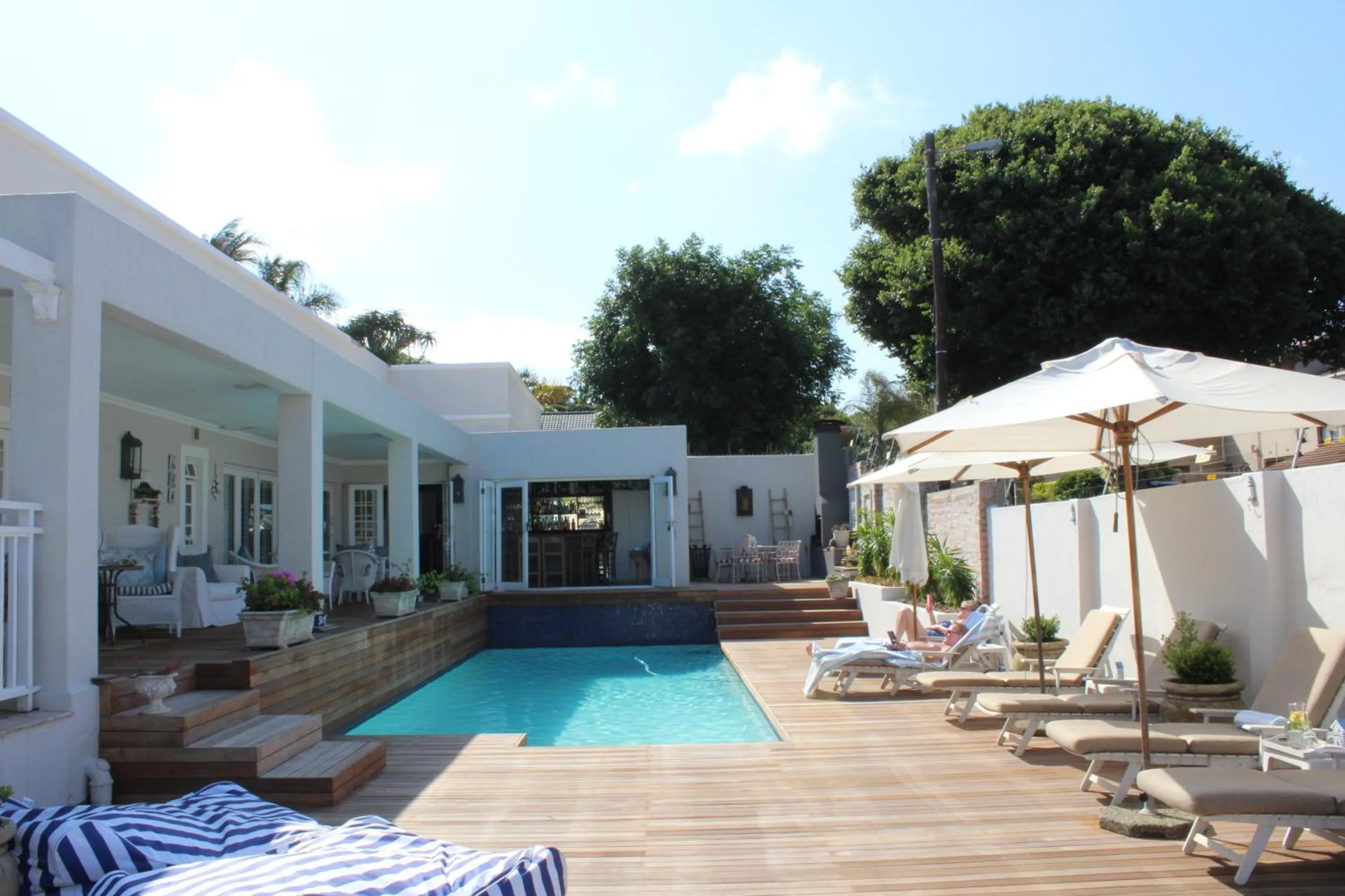 Patio in Sandals Guest House