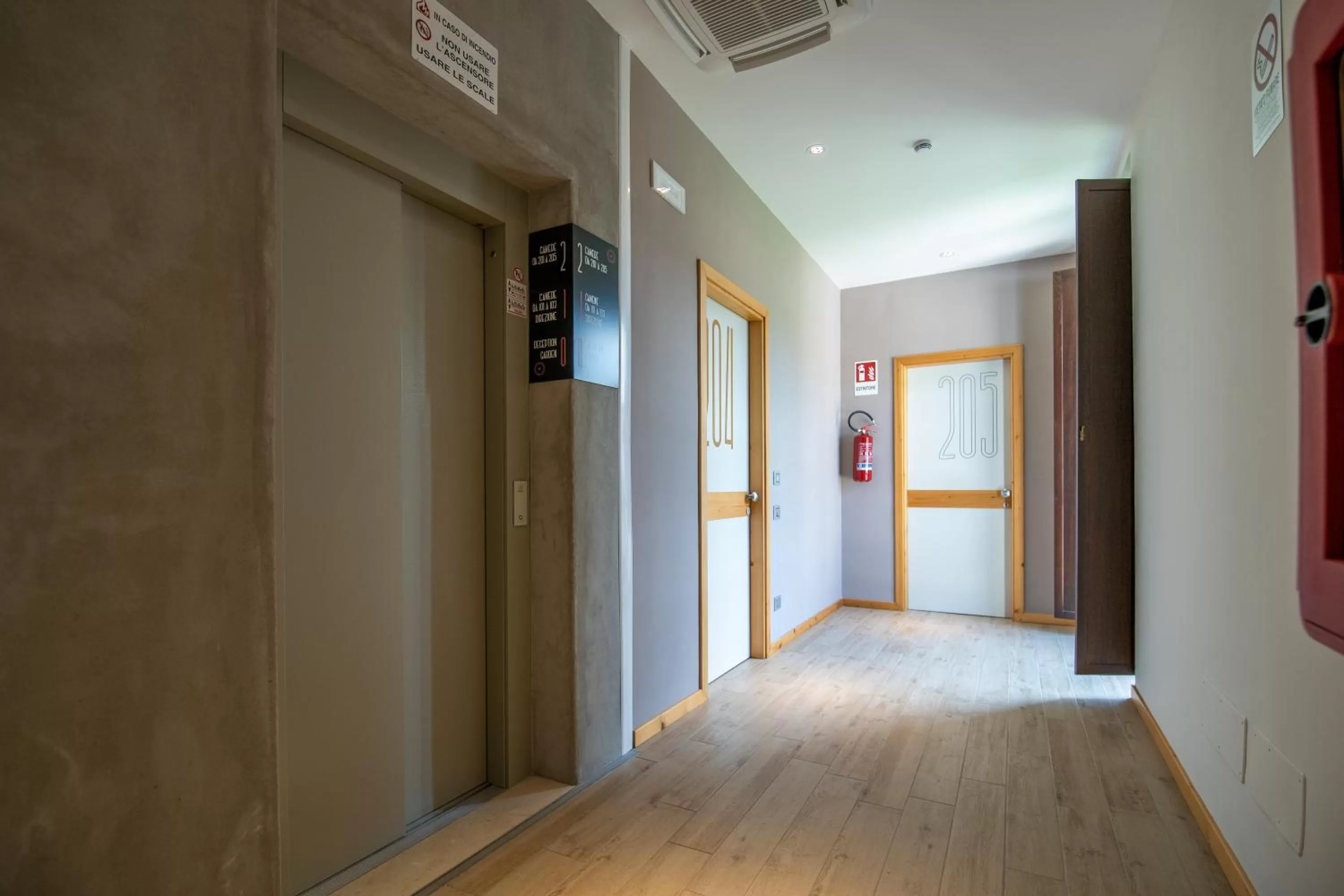 Photo of the whole room in Palazzo San Giovanni