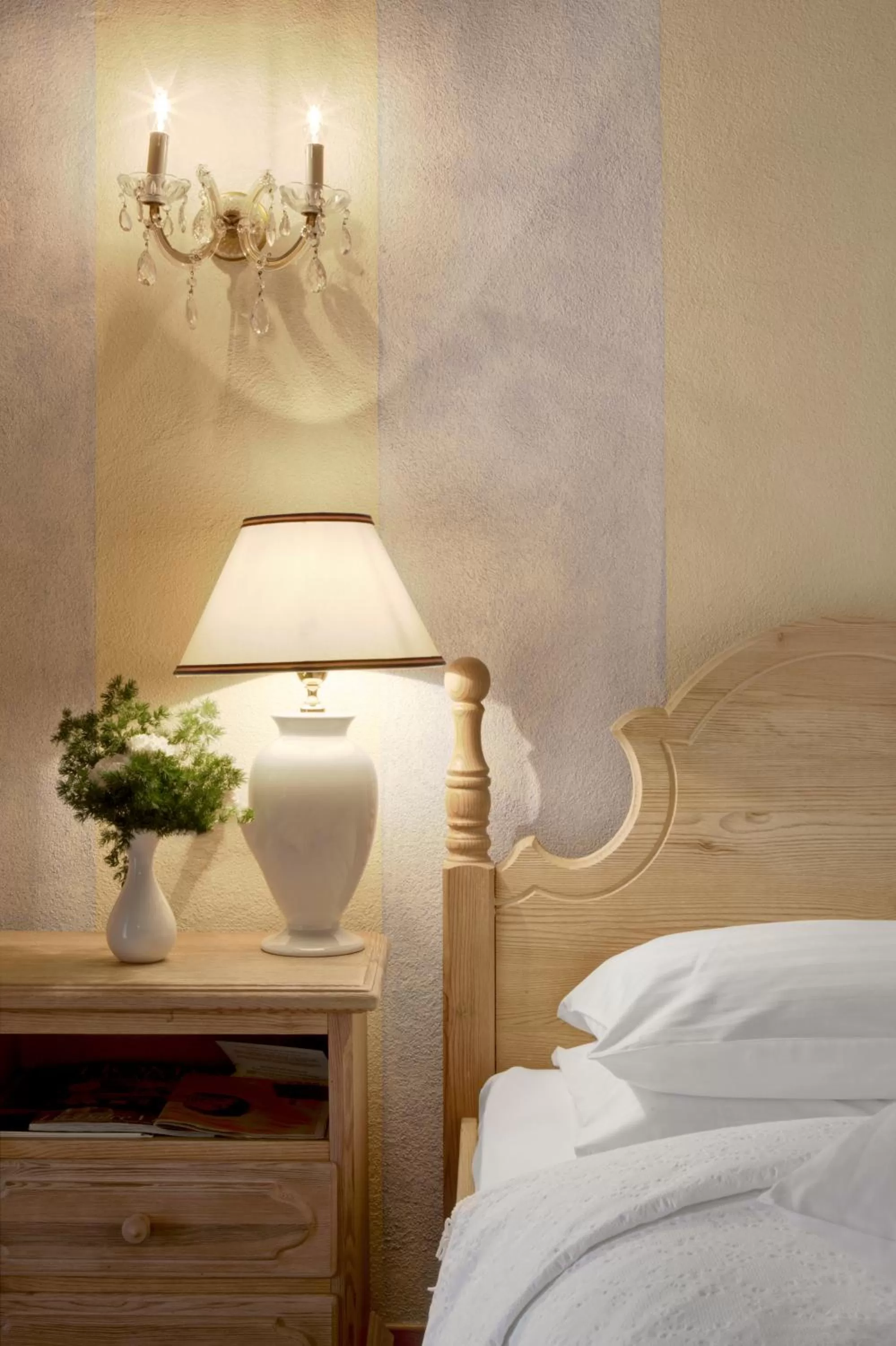 Bed in Hotel La Perla: The Leading Hotels of the World