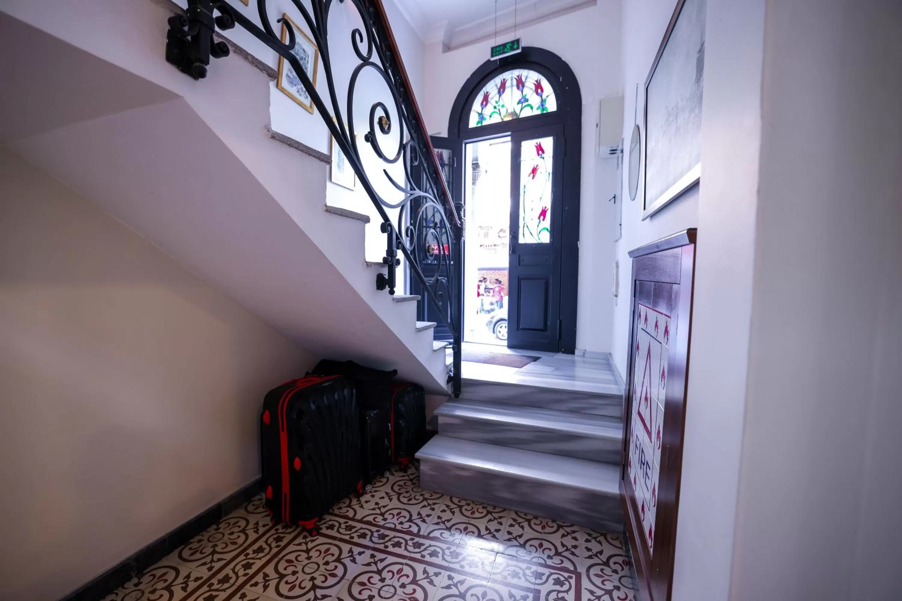 Facade/entrance in Nusretbey Hotel