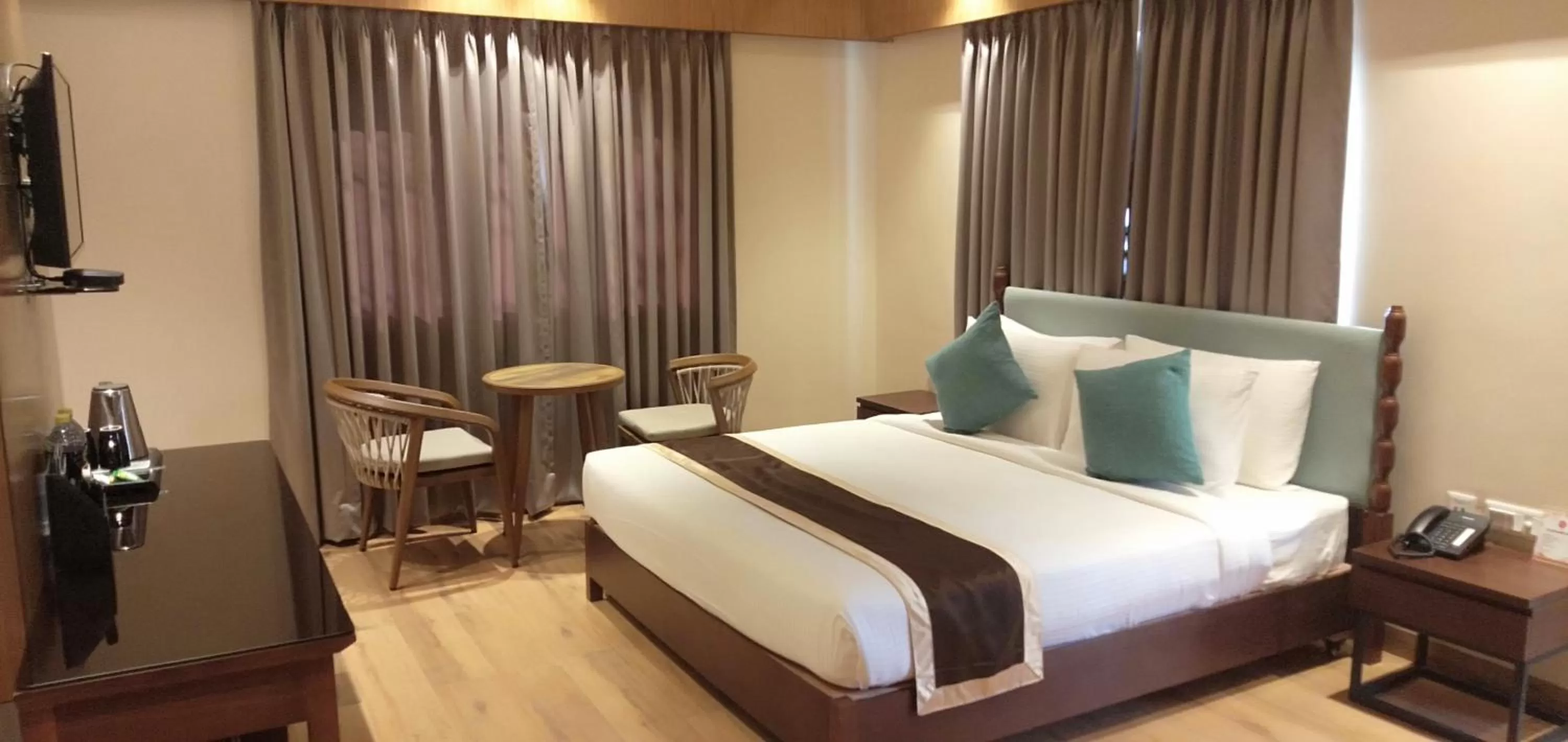 Bed in Kushal Palli Resorts- A unit of PearlTree Hotels & Resorts