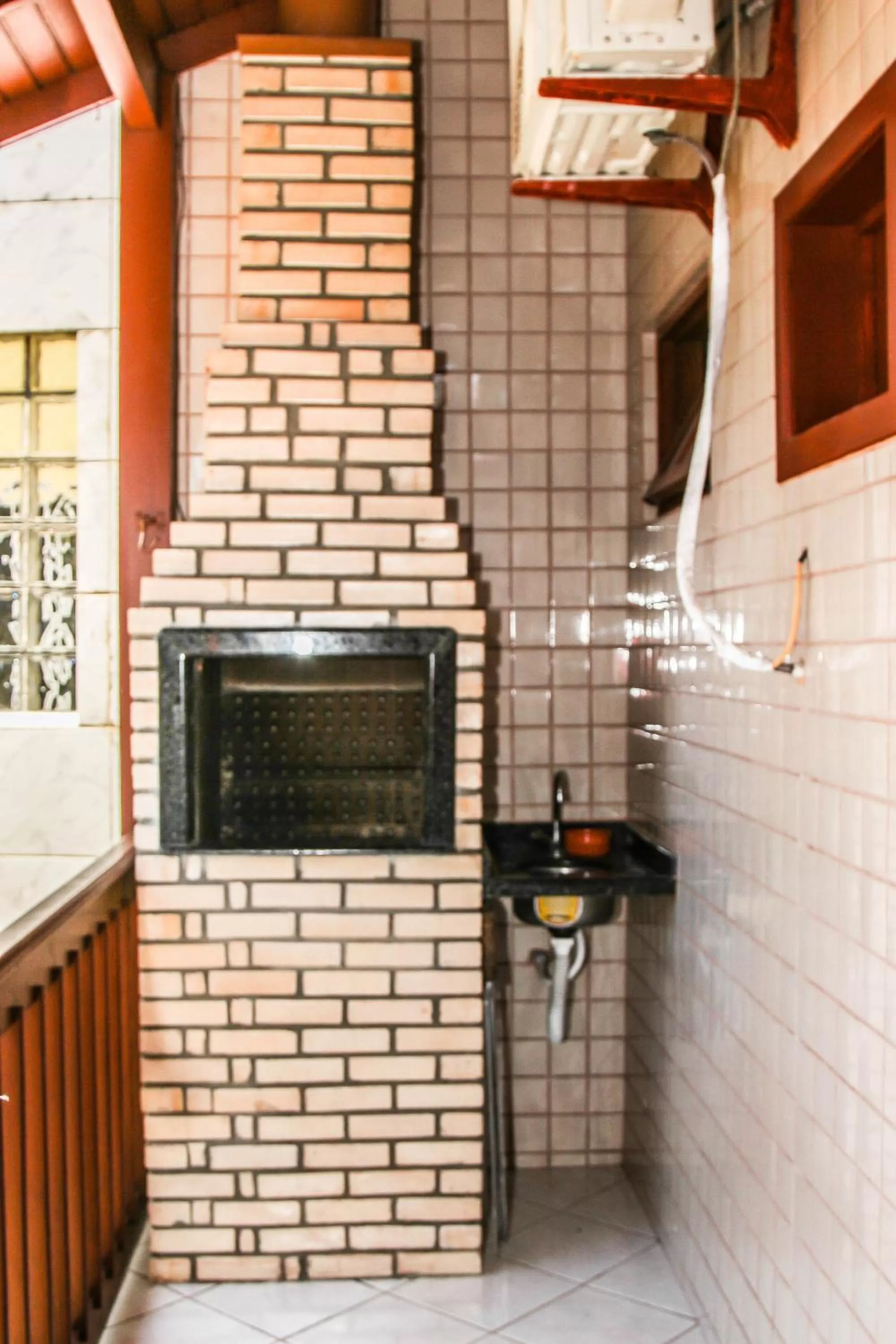 BBQ facilities in Pousada Arquipélago