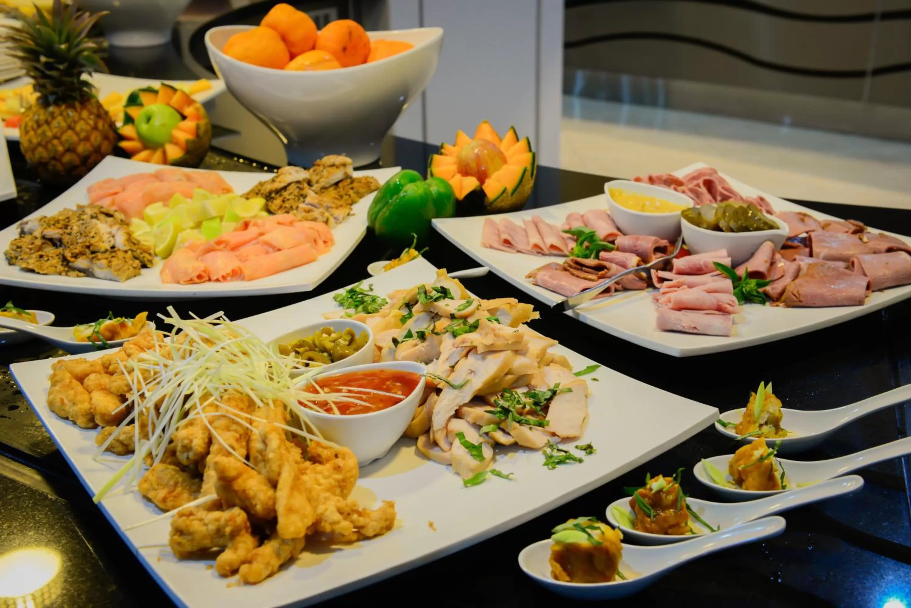 Food in Indaba Lodge Hotel Richards Bay