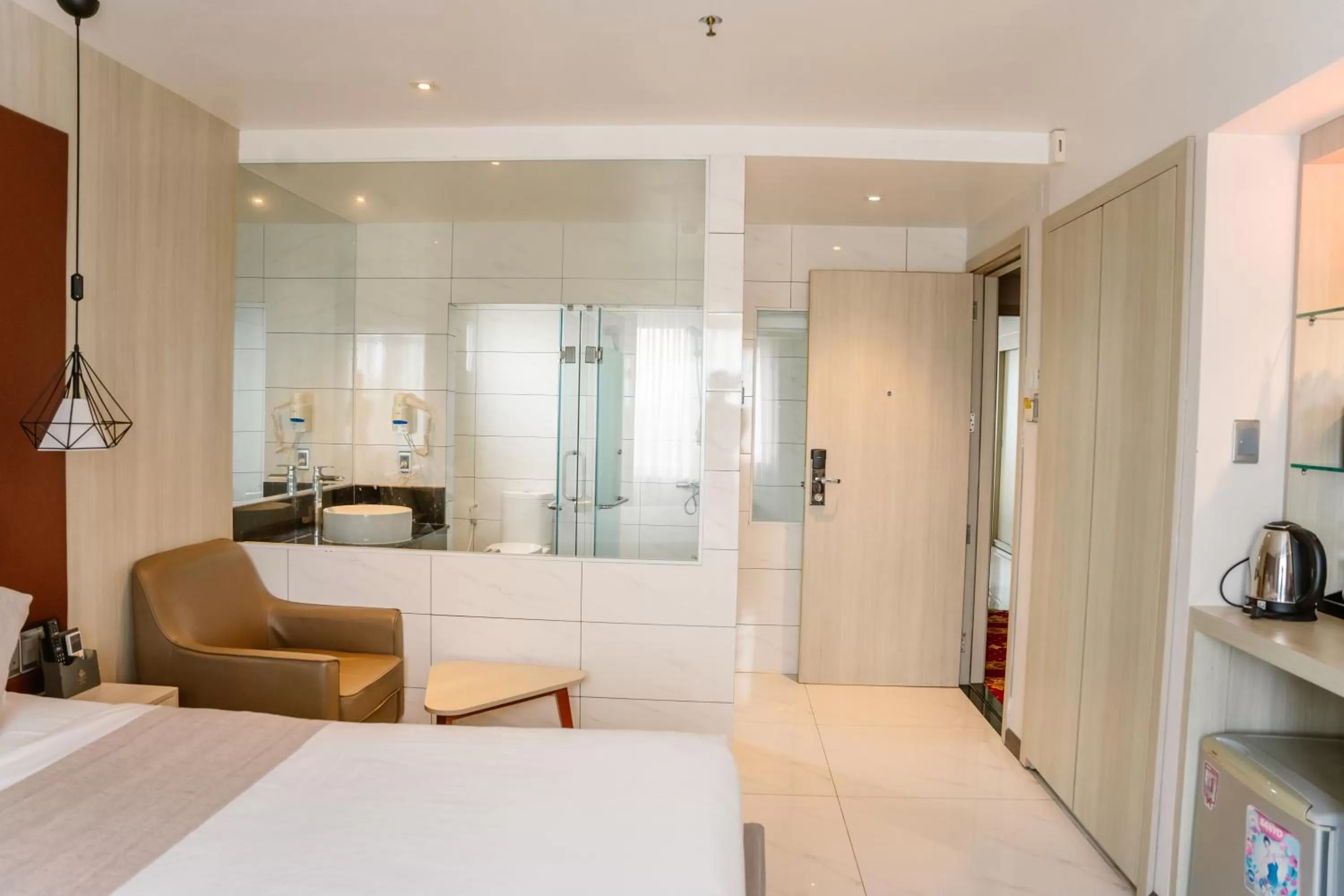 Bed in Holiday One Can Tho Hotel