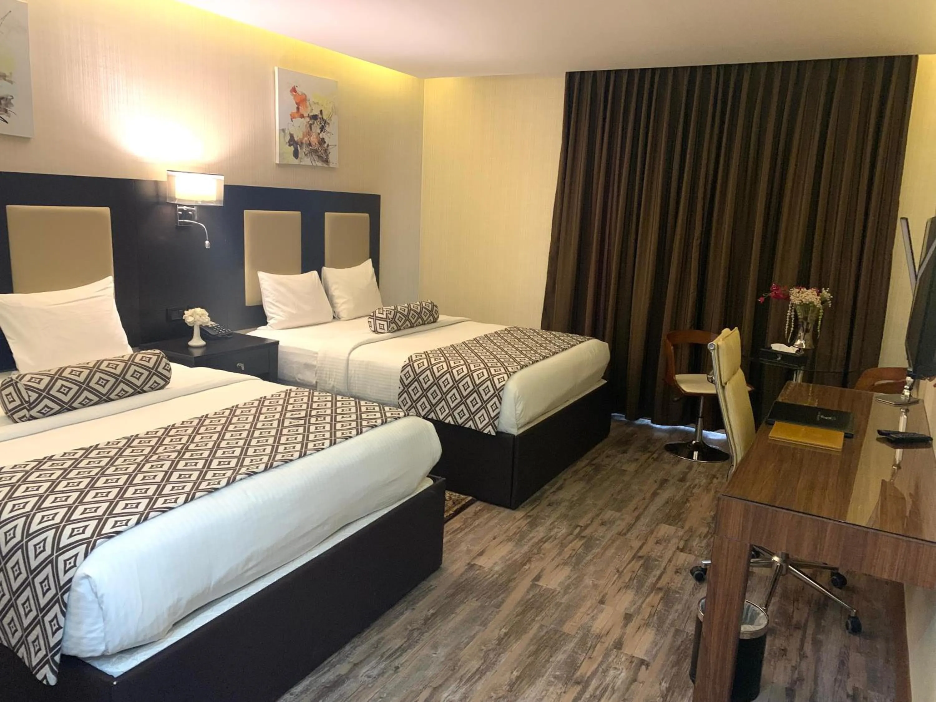 Bed in Olive Tree Amman