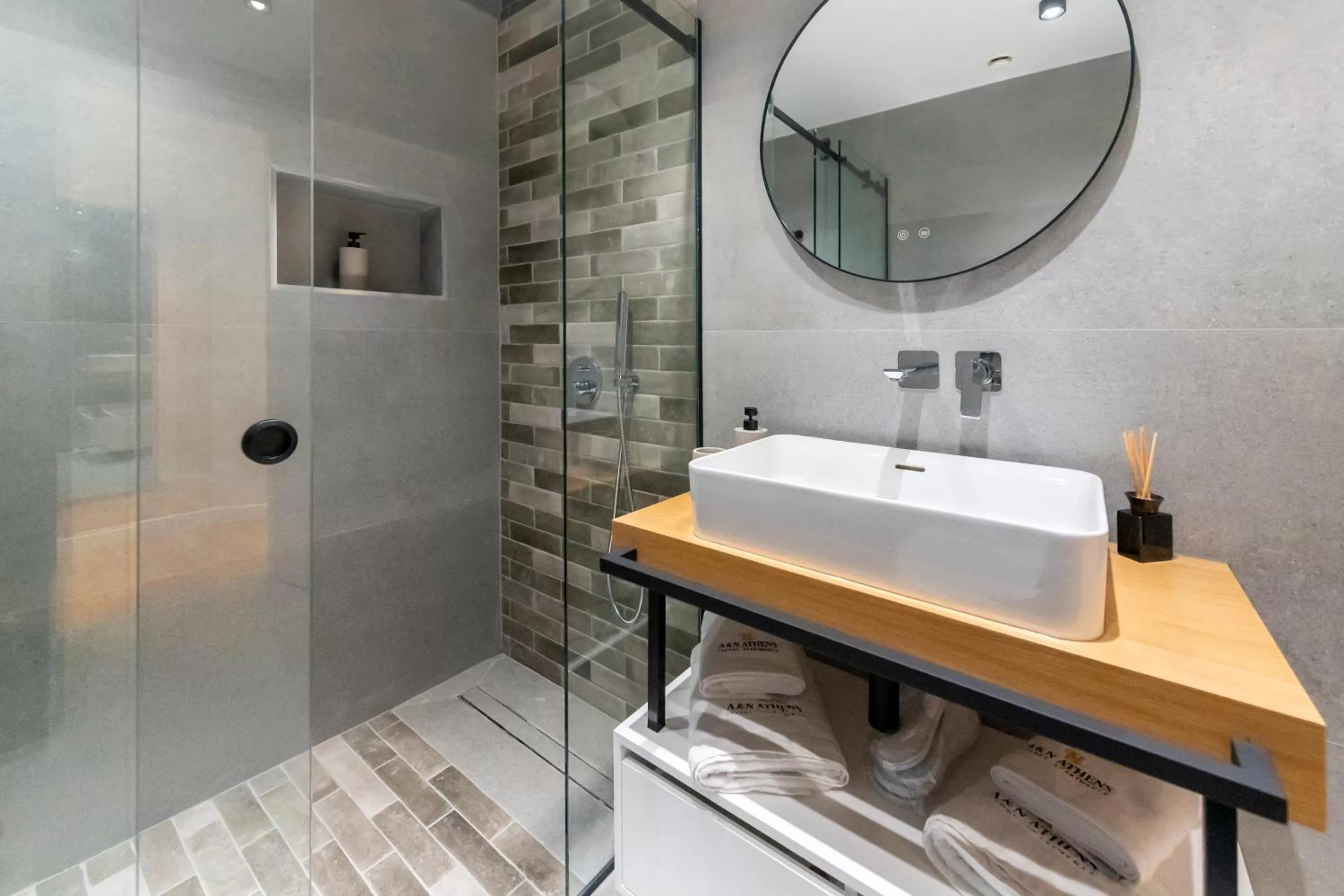 Bathroom in A&N Athens Luxury Apartments - Ermou