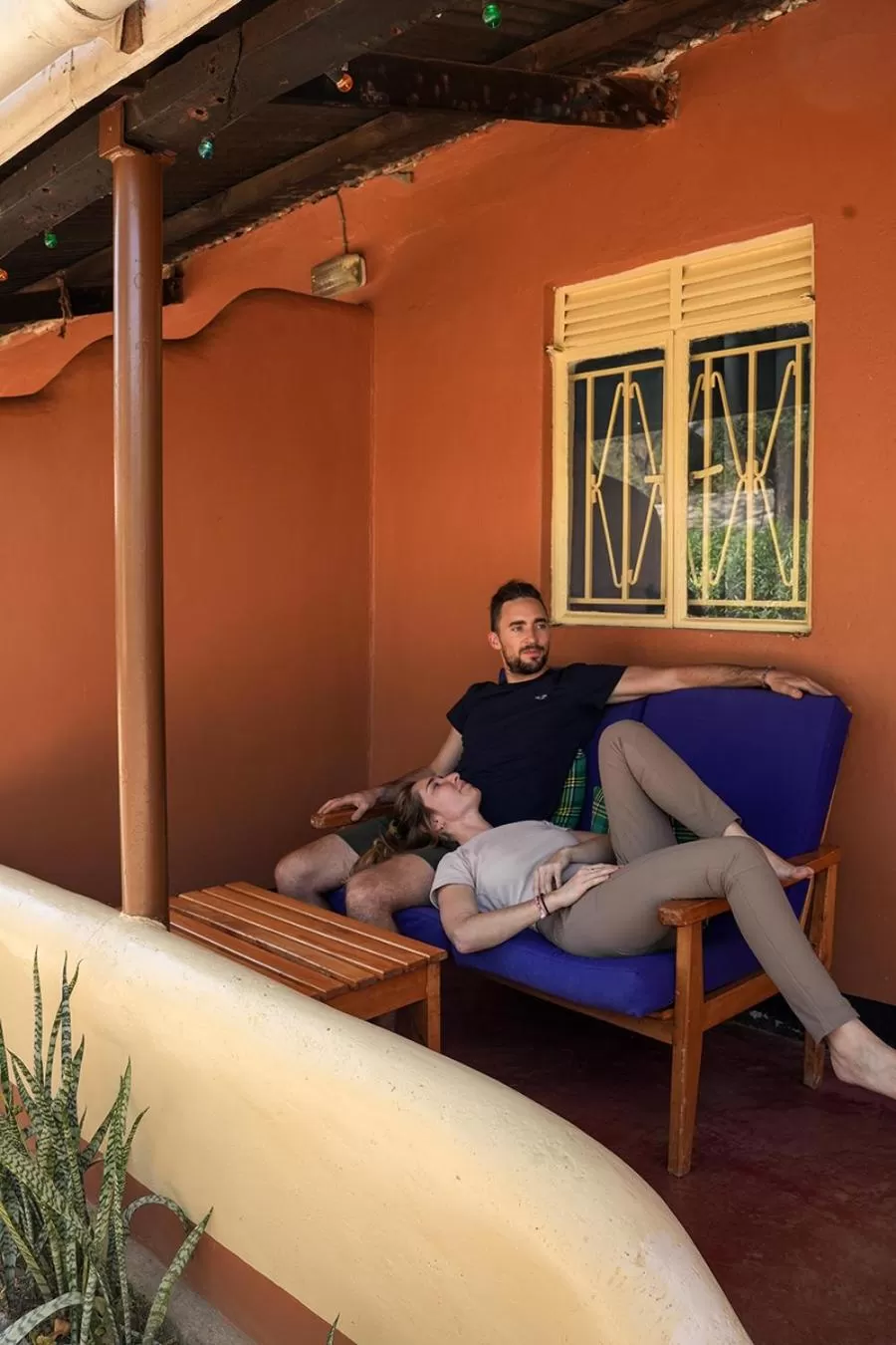 Seating area in Kara-Tunga Safari Camp