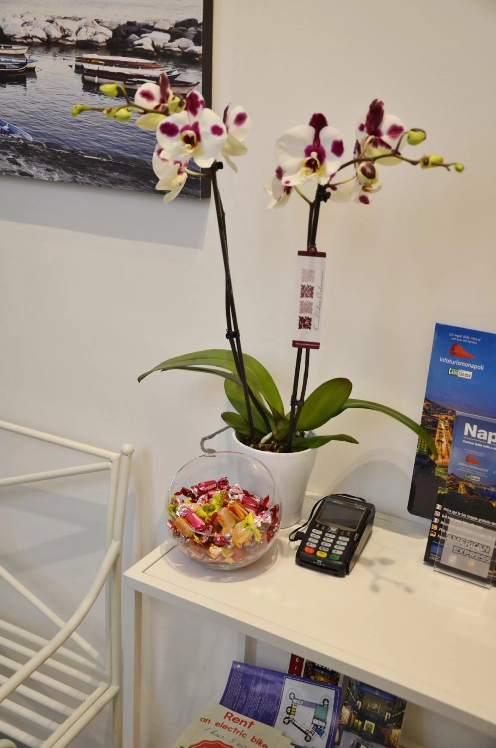 Decorative detail in Mellos B&B